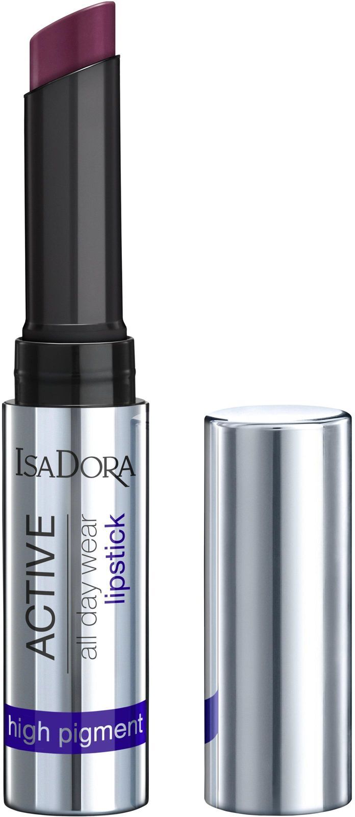 Isadora Active All Day Wear Lipstick Leppestift Sminke Lilla Isadora