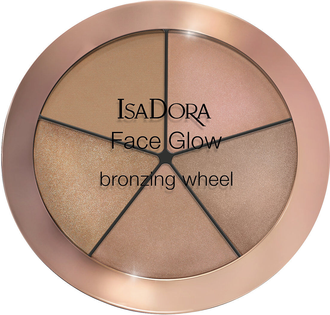 Isadora Face Glow Bronzing Wheel Highlighter Contour Sminke Multi/mønstret Isadora