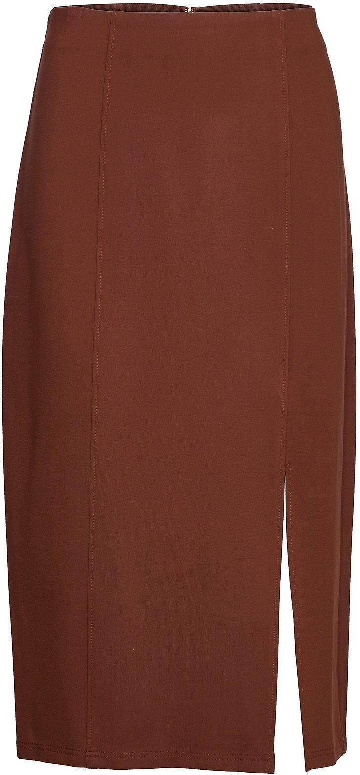 Ivy & Oak Stella Skirt Knelangt Skjørt Brun Ivy & Oak