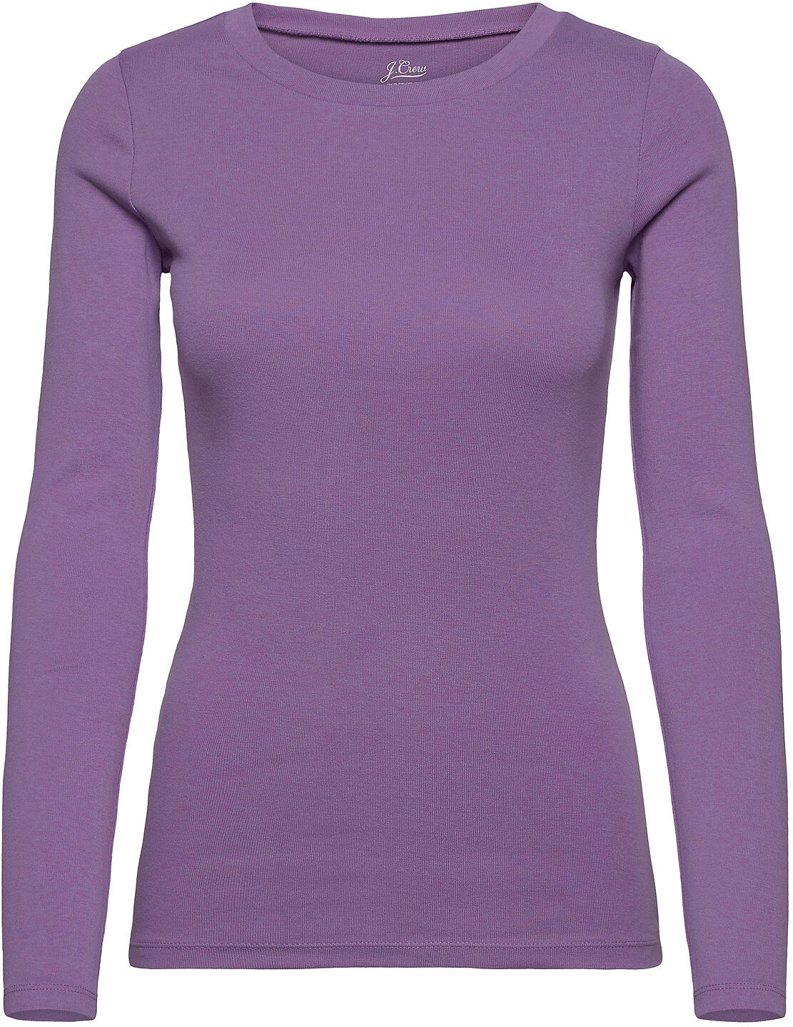 J.Crew Perfect-Fit Long-Sleeve T-Shirt T-shirts & Tops Long-sleeved Lilla J.Crew