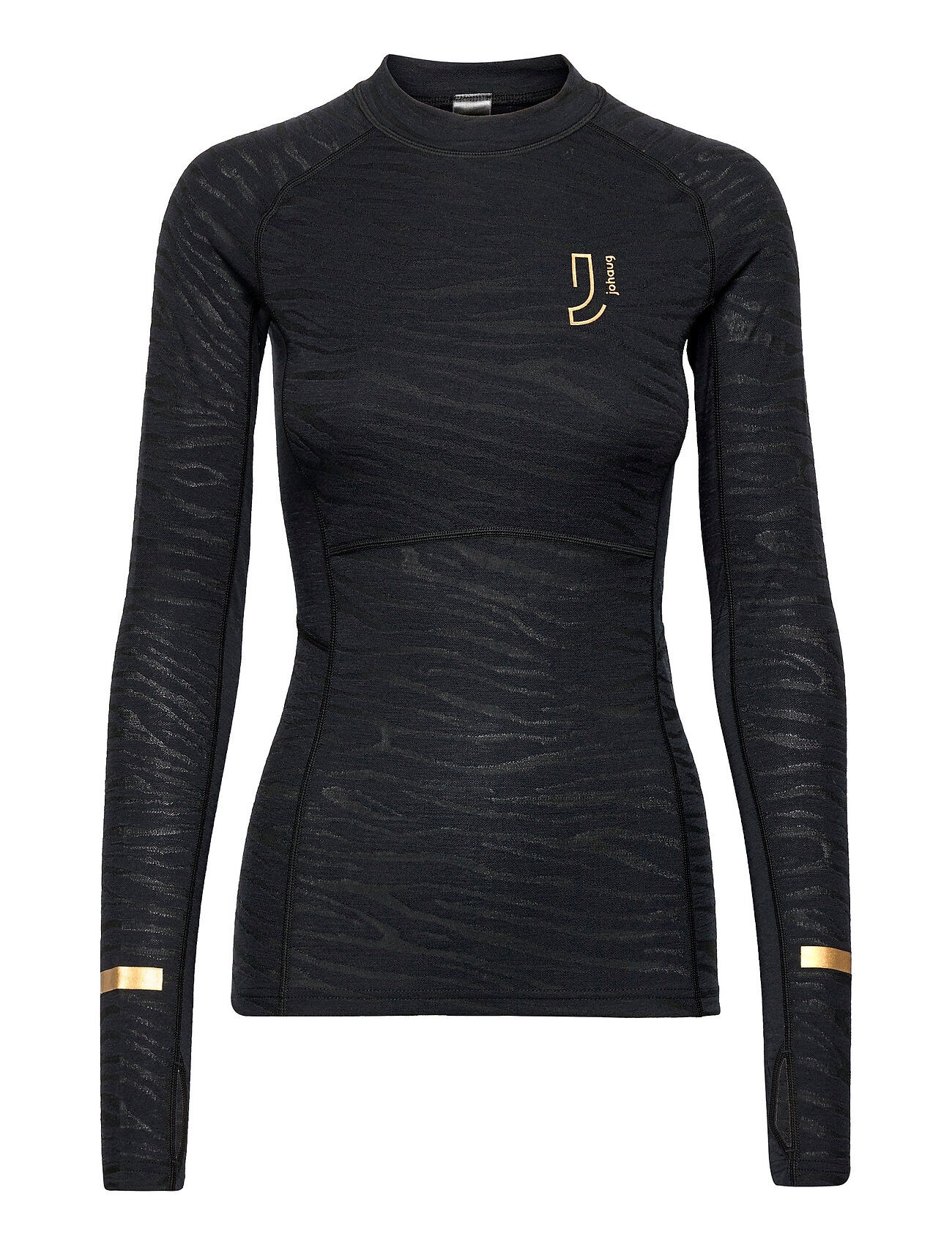 Johaug Advance Tech-Wool Long Sleeve Base Layer Tops Svart Johaug