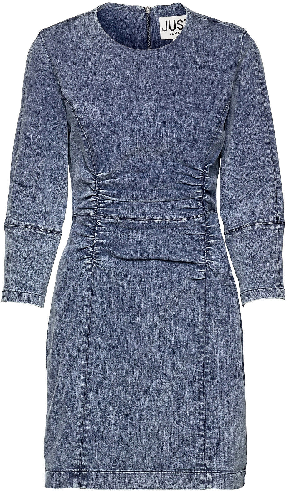 Just Female Glacier Denim Dress Dresses Bodycon Dresses Blå Just Female