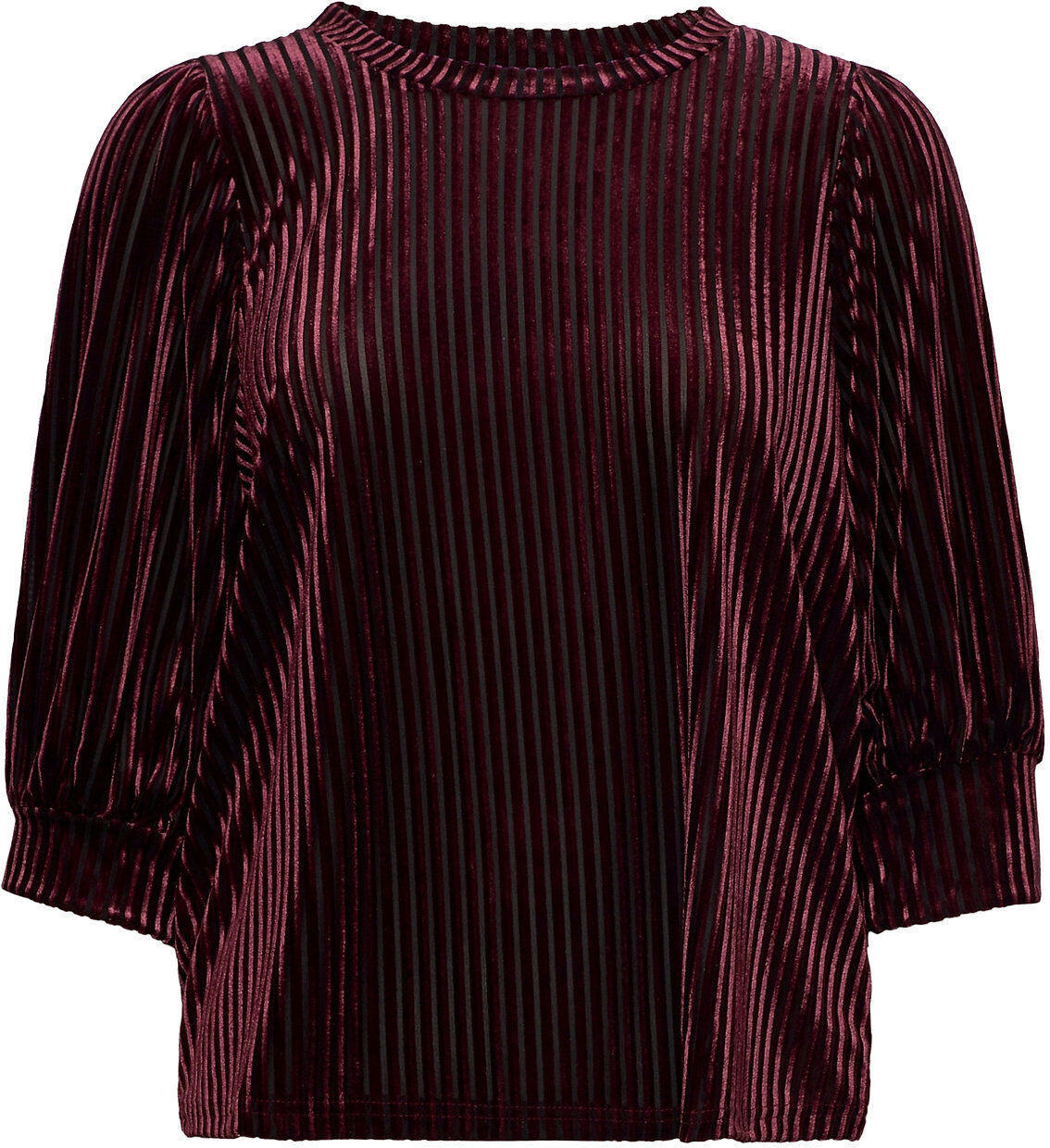 Kaffe Kacaca Blouse Bluse Langermet Rød Kaffe