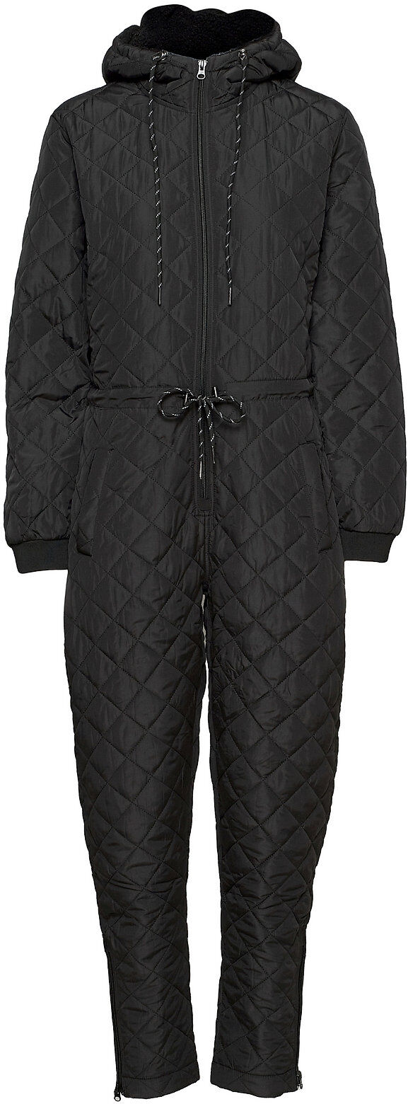 Kaffe Kasorita Quilted Jumpsuit Jumpsuit Svart Kaffe