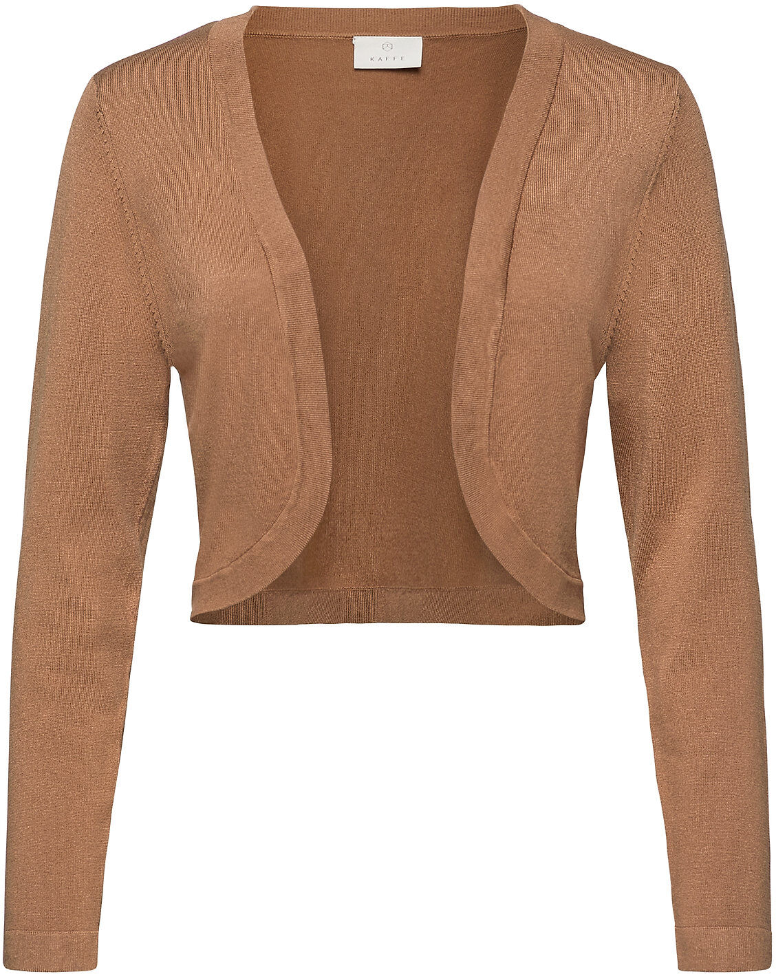 Kaffe Astrid Bolero Strikkegenser Cardigan Brun Kaffe