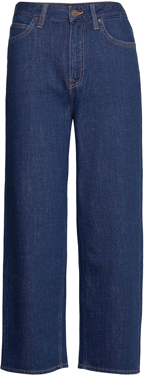 Lee Jeans Wide Leg Vide Jeans Blå Lee Jeans