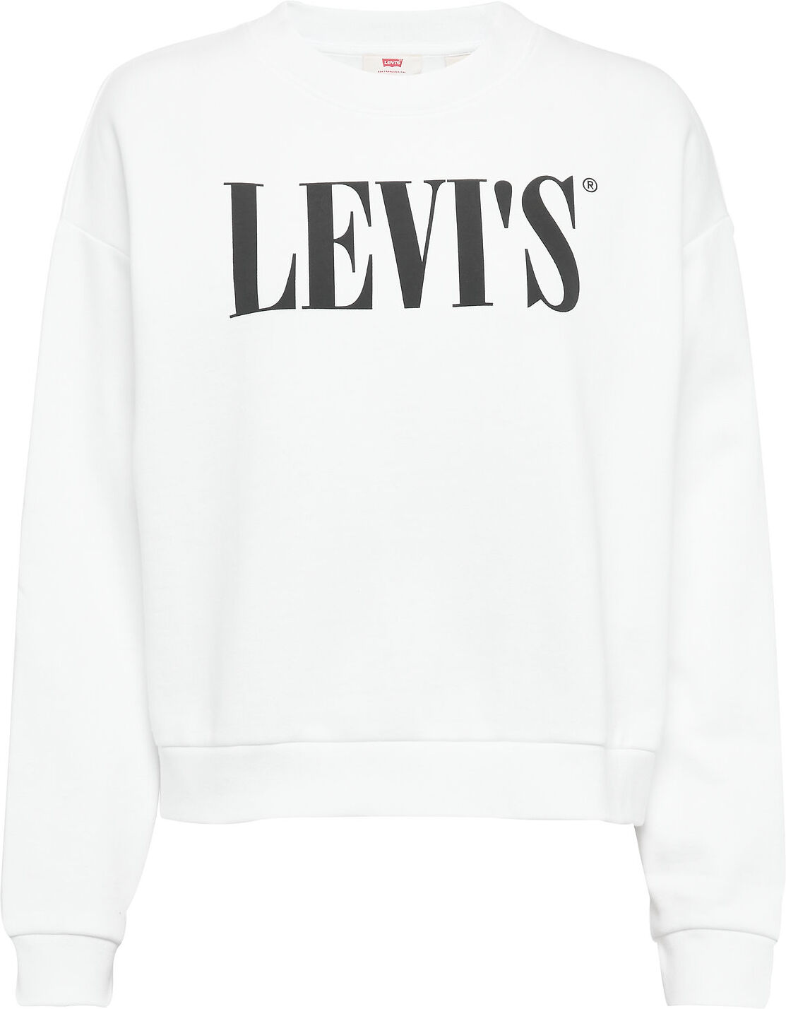 LEVI´S Women Graphic Diana Crew Crew T2 90S Sweat-shirt Genser Hvit LEVI´S Women