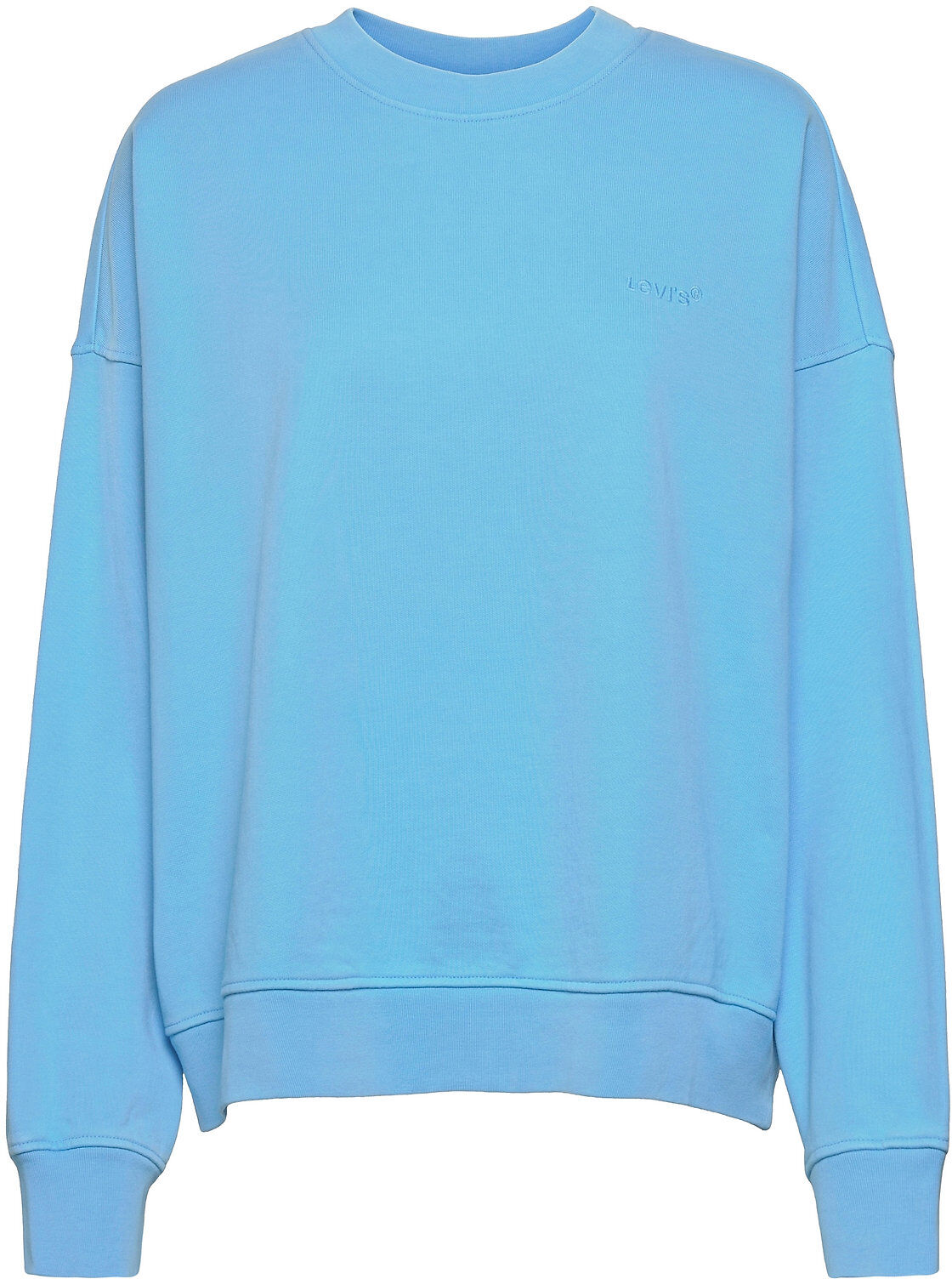 LEVI´S Women Wfh Sweatshirt Bonnie Blue Gar Sweat-shirt Genser Blå LEVI´S Women