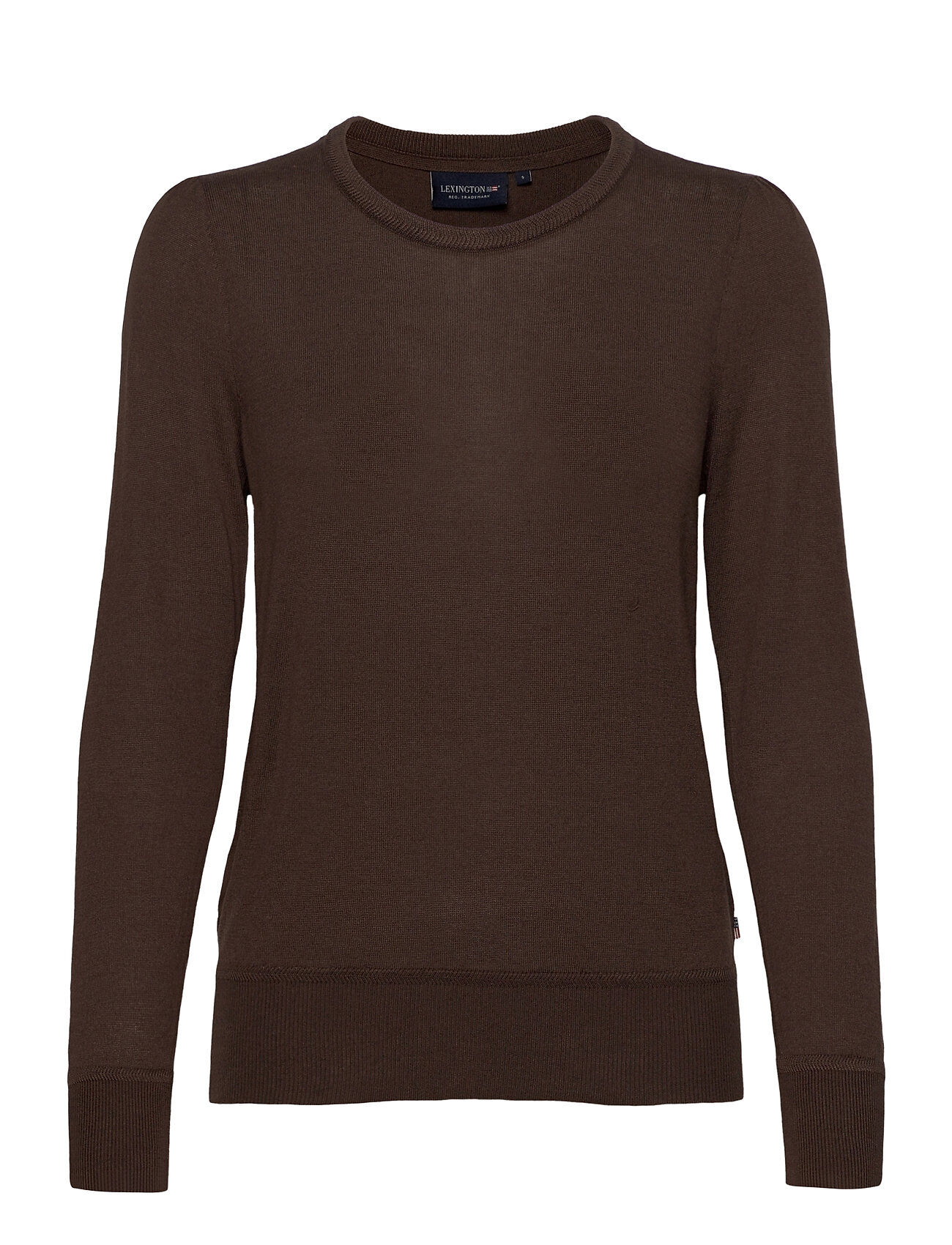 Lexington Clothing Yvette Cotton/Bamboo Sweater Pullover Brun Lexington Clothing