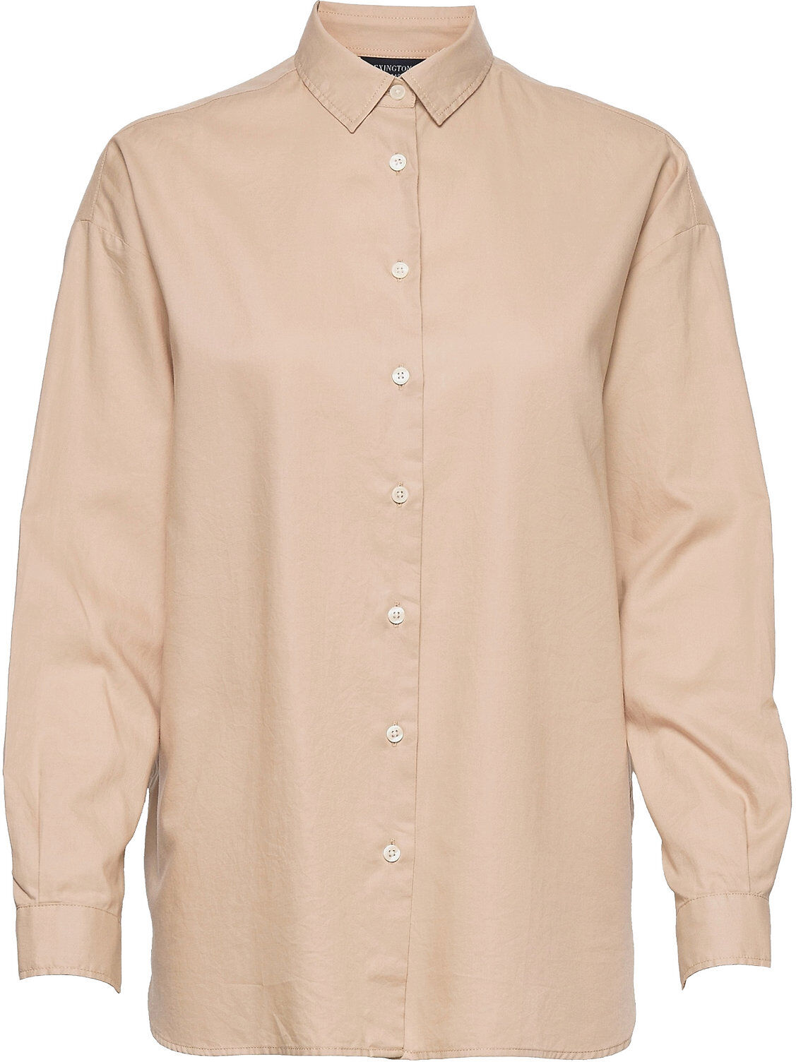 Lexington Clothing Edith Lt Oxford Shirt Langermet Skjorte Beige Lexington Clothing