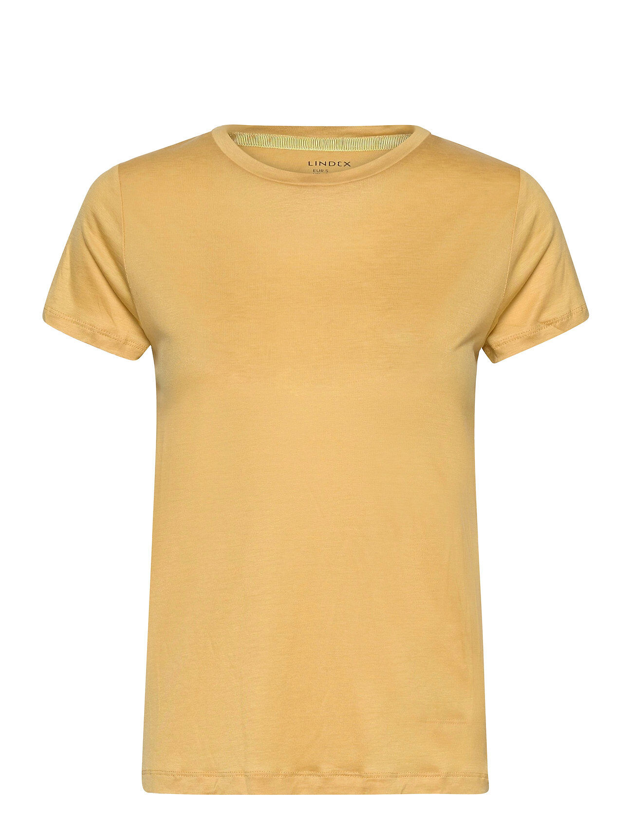 Lindex Top Tom T-shirts & Tops Short-sleeved Gul Lindex