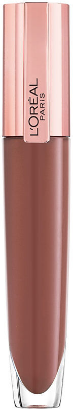 L'Oréal Paris Brilliant Signature Plump-In-Gloss I Escalate 414 7 Ml Lipgloss Sminke Brun L'Oréal Paris