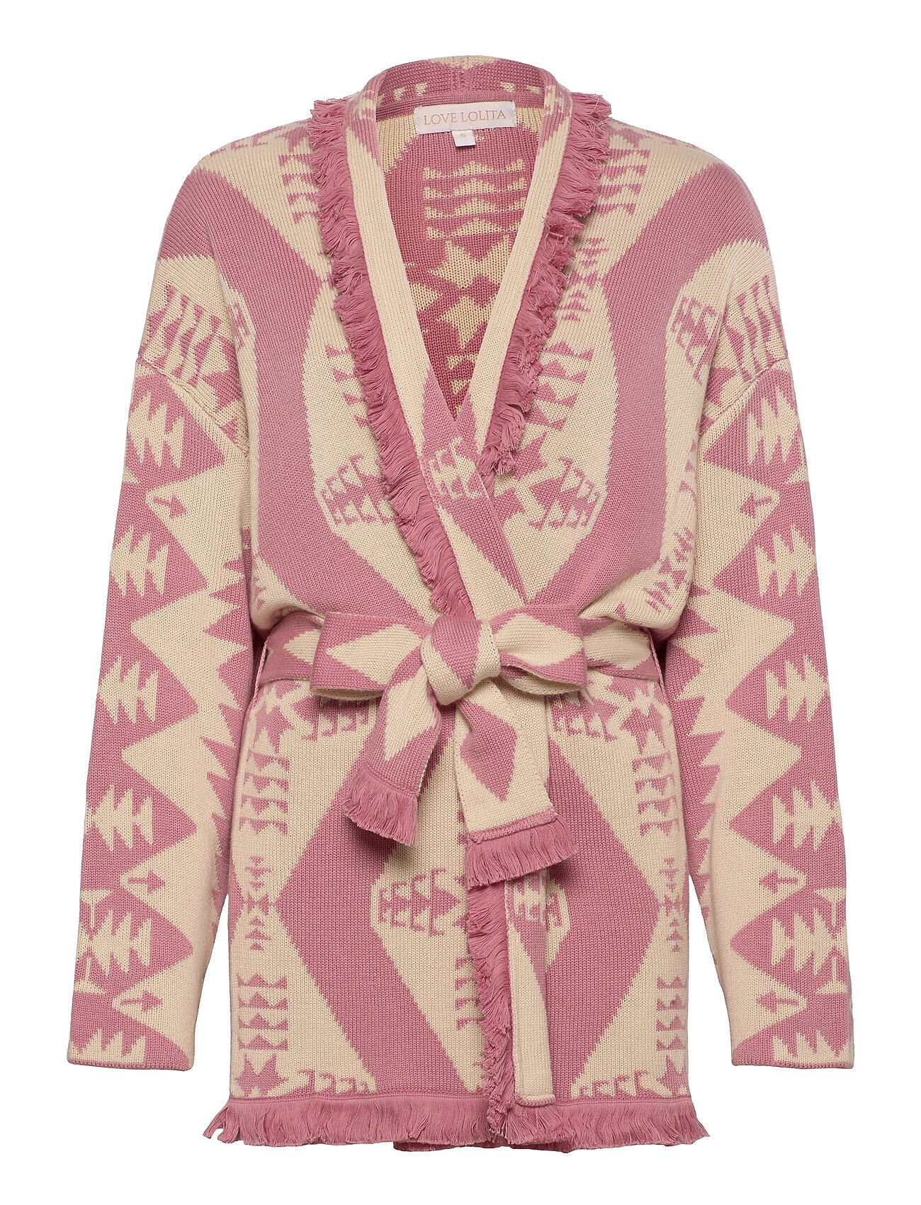 Love Lolita Sawyer Cardigan Strikkegenser Cardigan Rosa Love Lolita