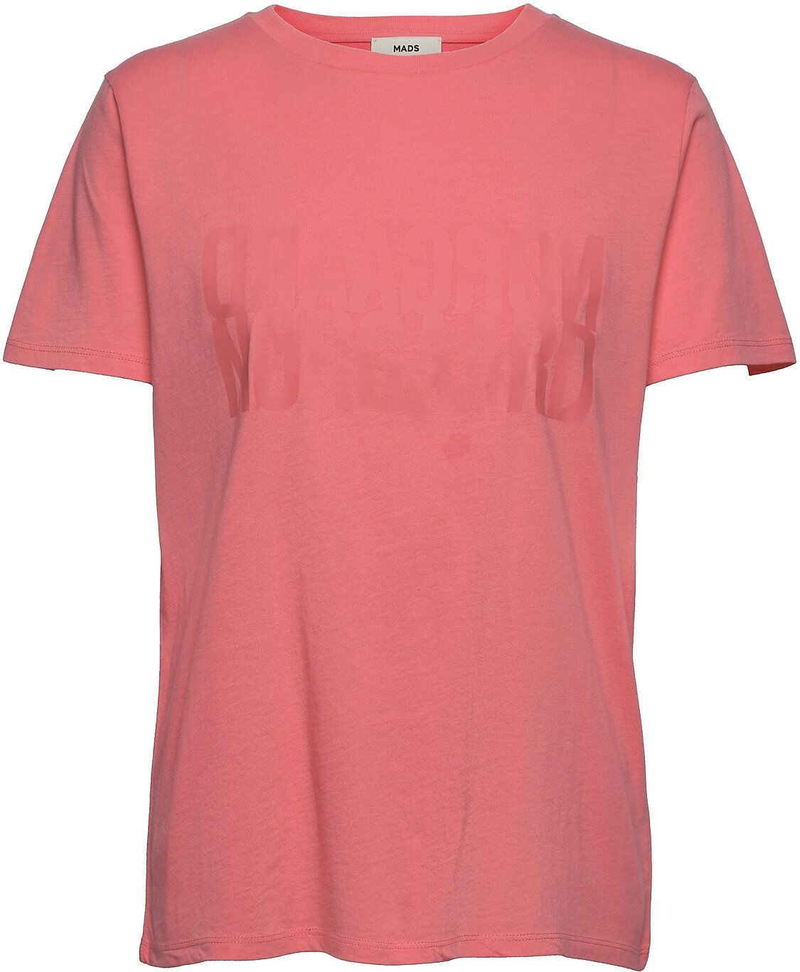 Mads Nørgaard Single Organic Trenda T-shirts & Tops Short-sleeved Rosa Mads Nørgaard