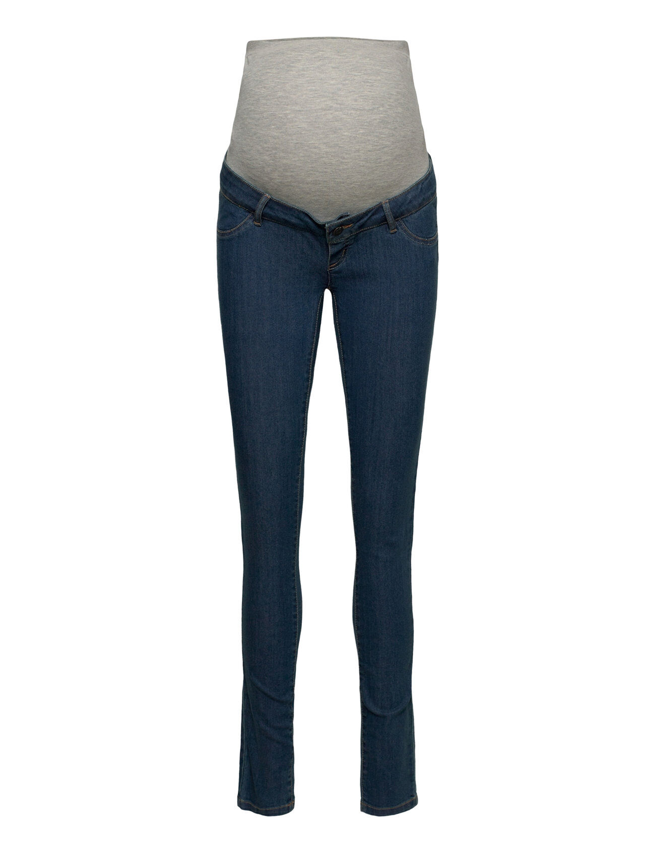 Mamalicious Mljulia Medium Blue Slim Jeans Slim Jeans Blå Mamalicious