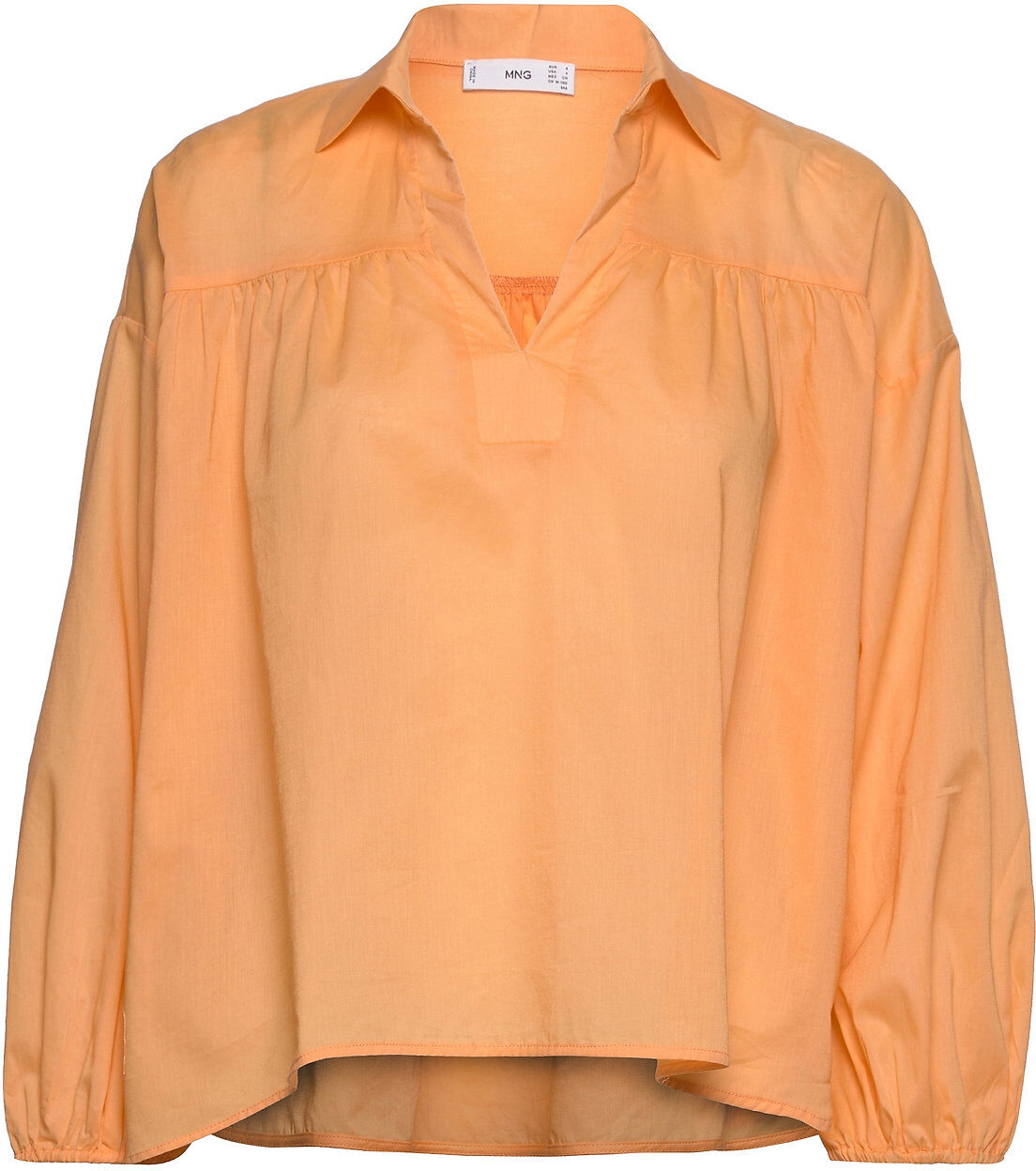 Mango Vole-H Bluse Langermet Oransje Mango