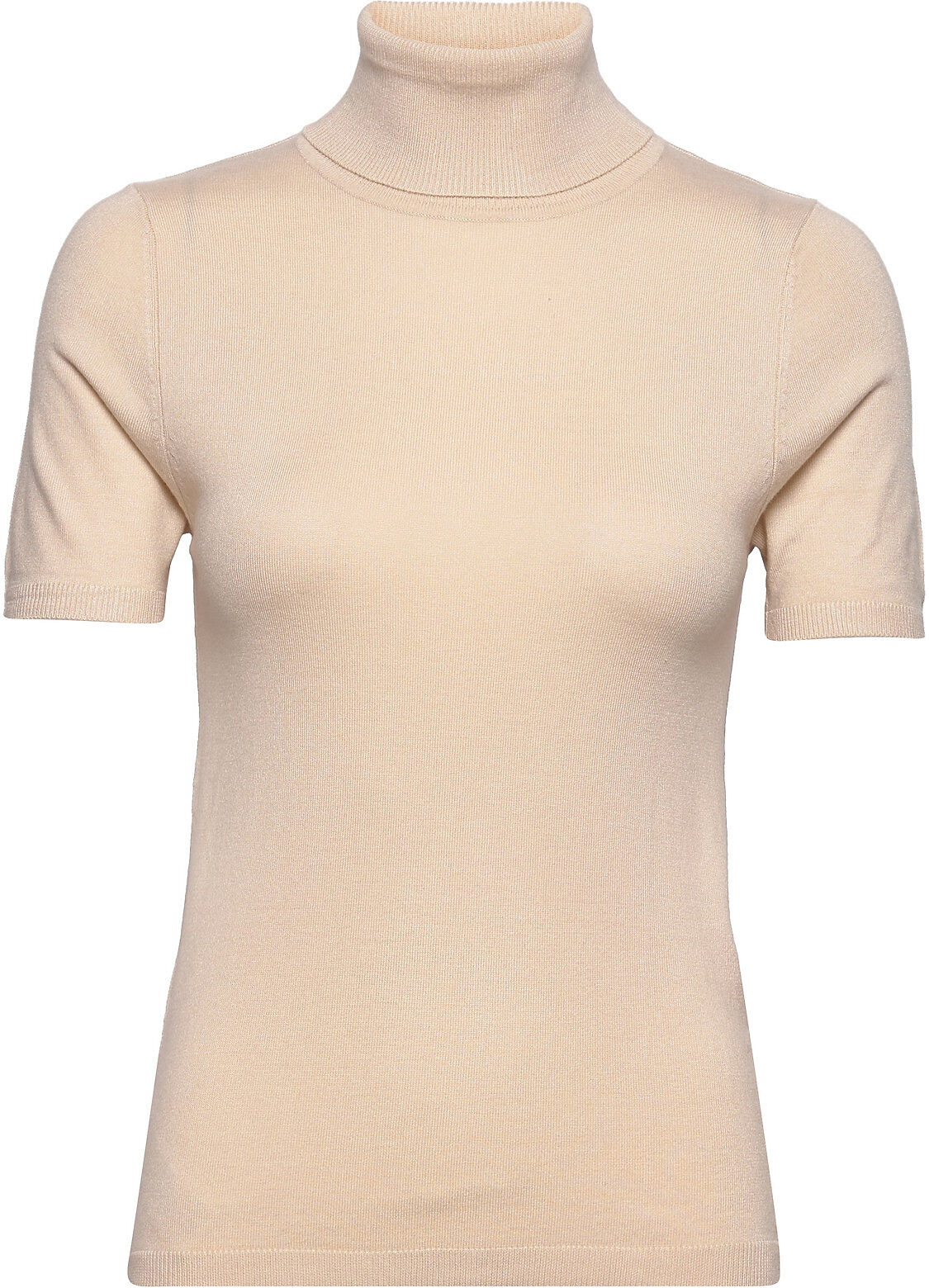 Mango Alma Høyhalset Pologenser Beige Mango