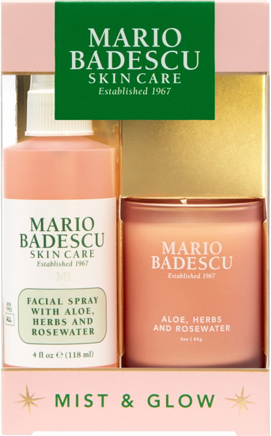 Mario Badescu Mist & Glow Set Hudpleiesett Nude Mario Badescu