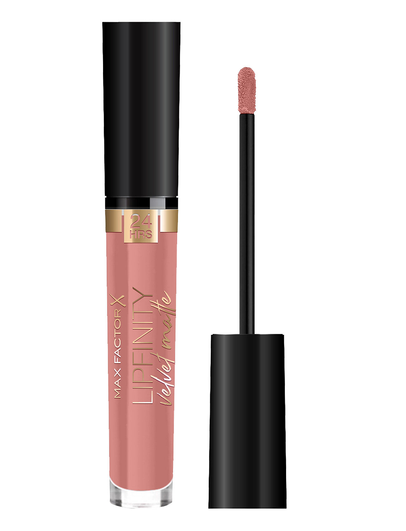 Max Factor Lipfinity Velvet Matte Lipstick 15 Nude Silk Lipgloss Sminke Rosa Max Factor
