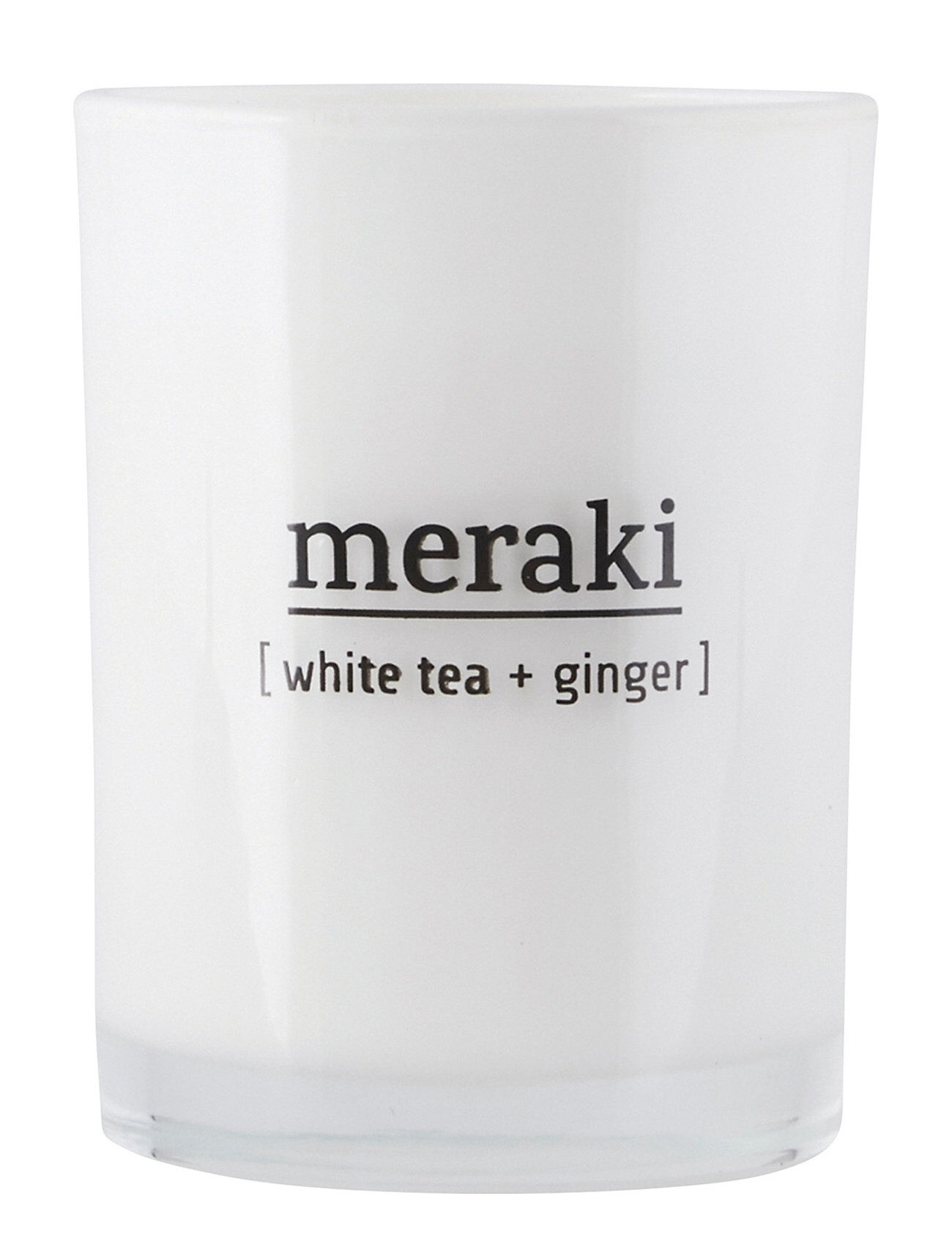 meraki Scented Candle, White Tea & Ginger Duftlys Nude Meraki