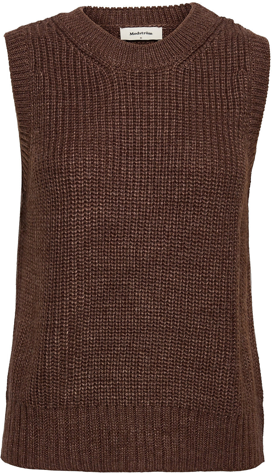 Modström Timme Vest Vests Knitted Vests Brun Modström