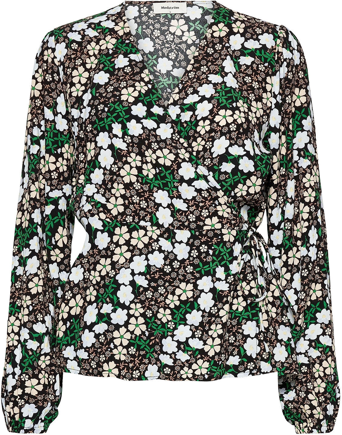 Modström Harlow Print Top Bluse Langermet Multi/mønstret Modström