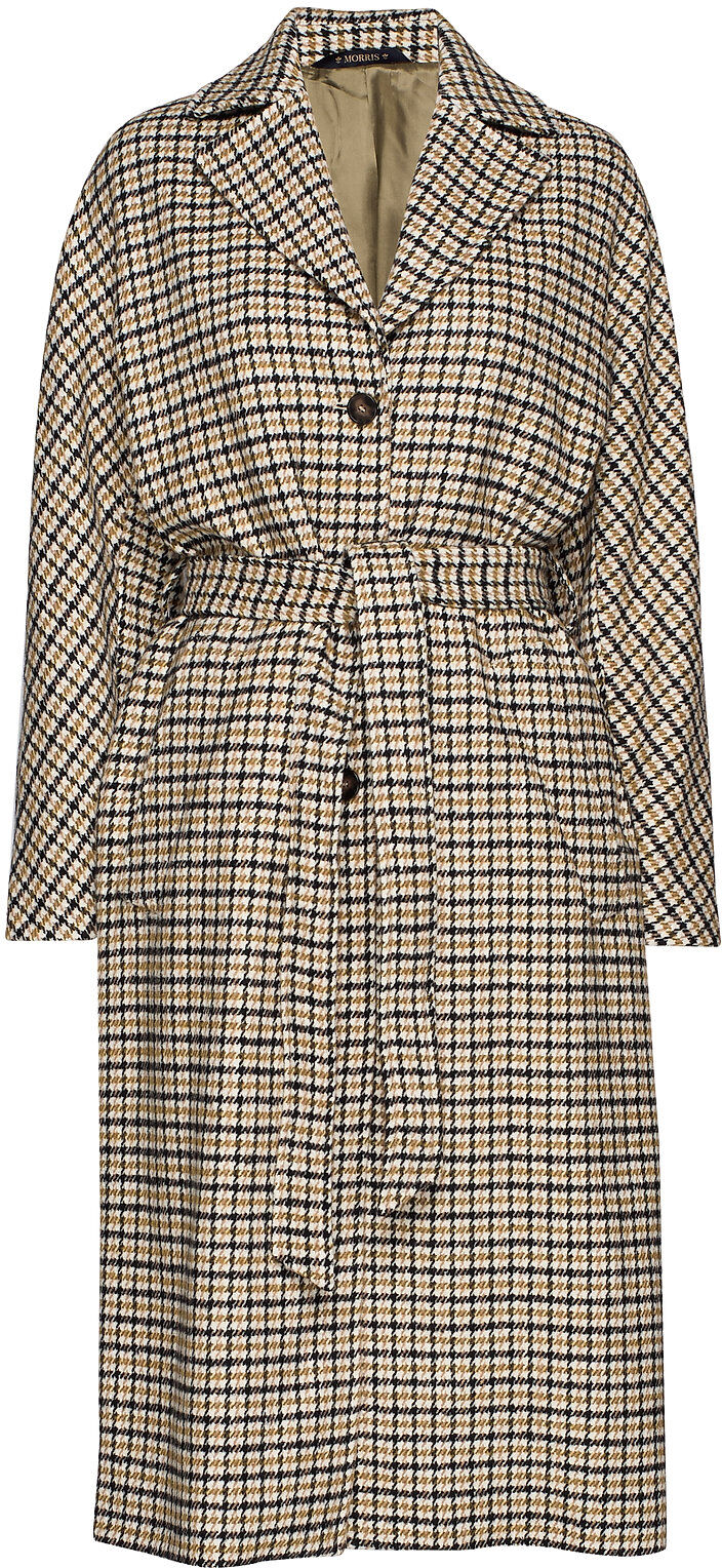 Morris Lady Maebel Checked Coat Trench Coat Kåpe Brun Morris Lady