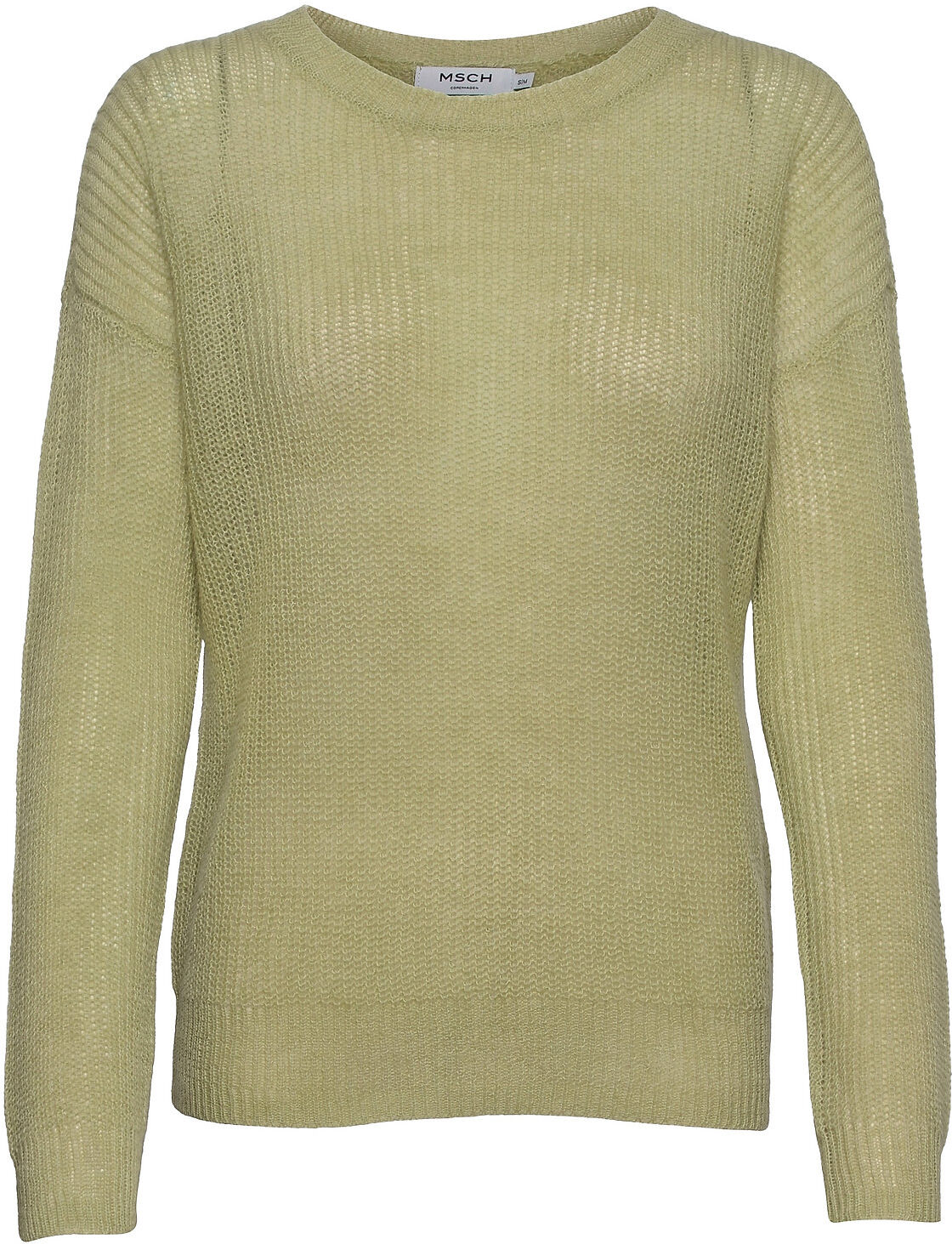 MOSS COPENHAGEN Bennet Mohair O Pullover Pullover Grønn MOSS COPENHAGEN