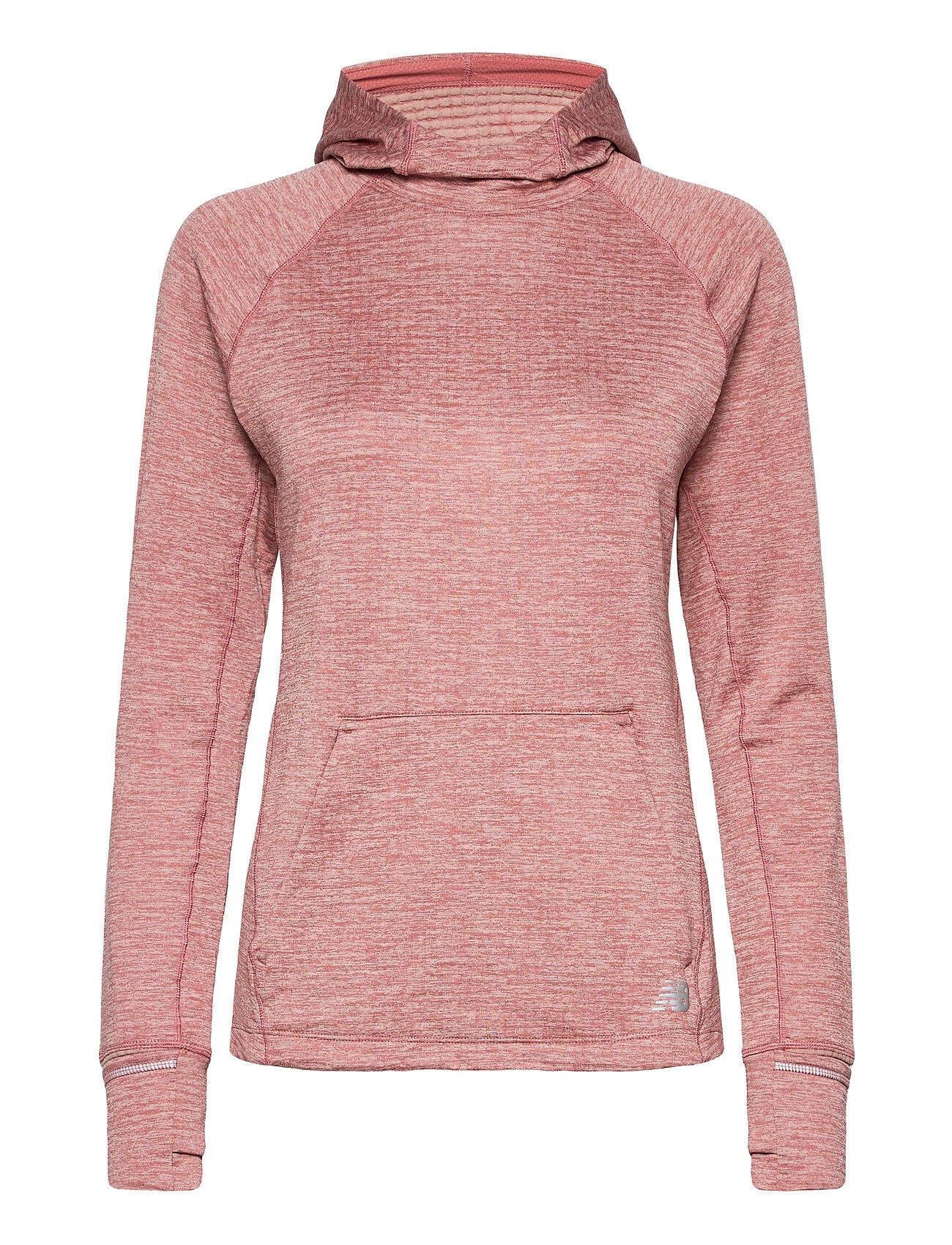 New Balance Nb Heat Grid Hoodie Sweat-shirts & Hoodies Fleeces & Midlayers Rosa New Balance