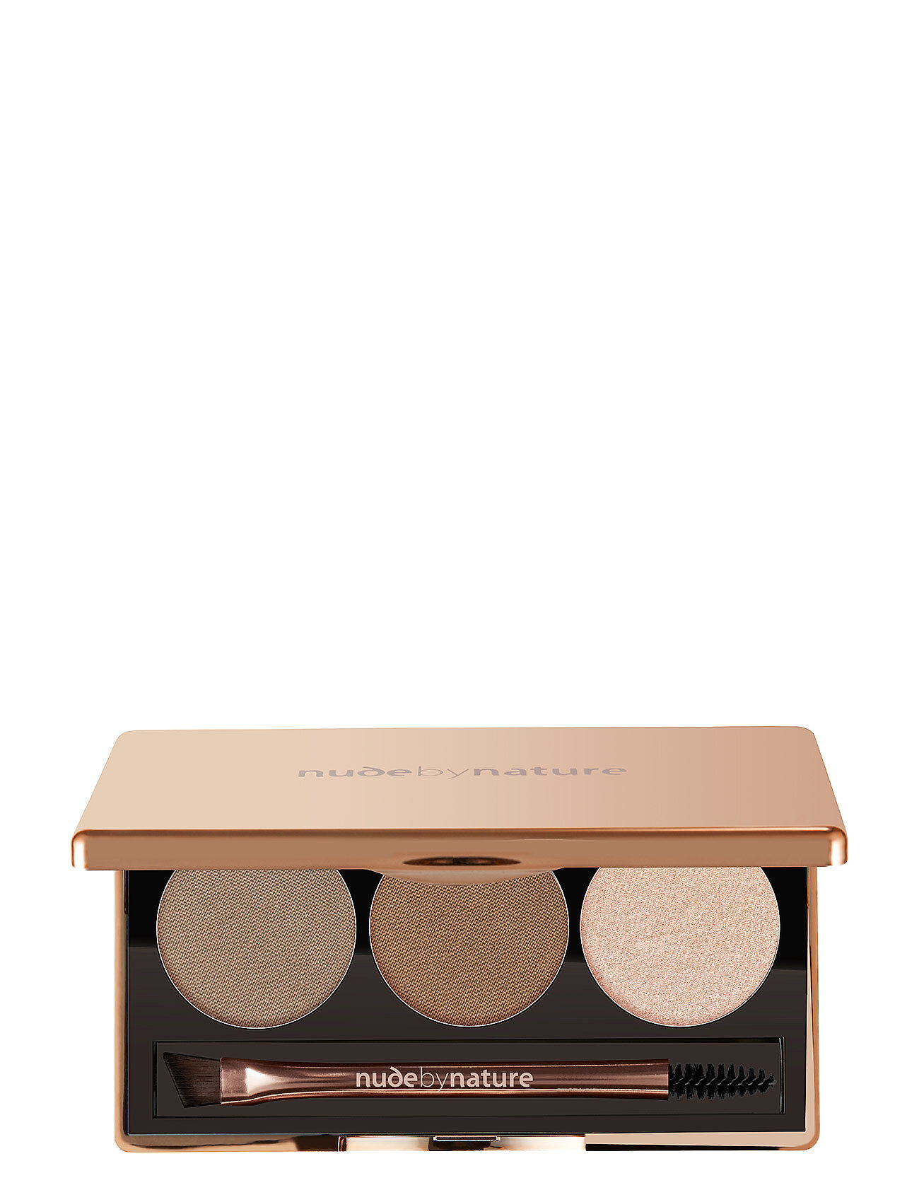 Nude by Nature Definition Brow Palette Precision Brow Palette 01 Blond Øyebrynsskygge Nude By Nature