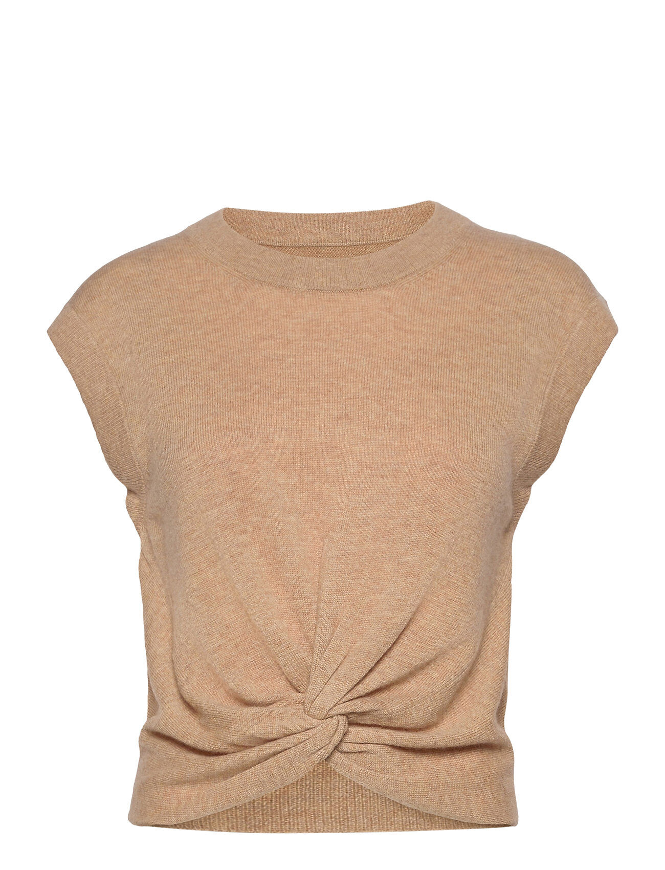 Part Two Vavarapw Pu T-shirts & Tops Short-sleeved Beige Part Two