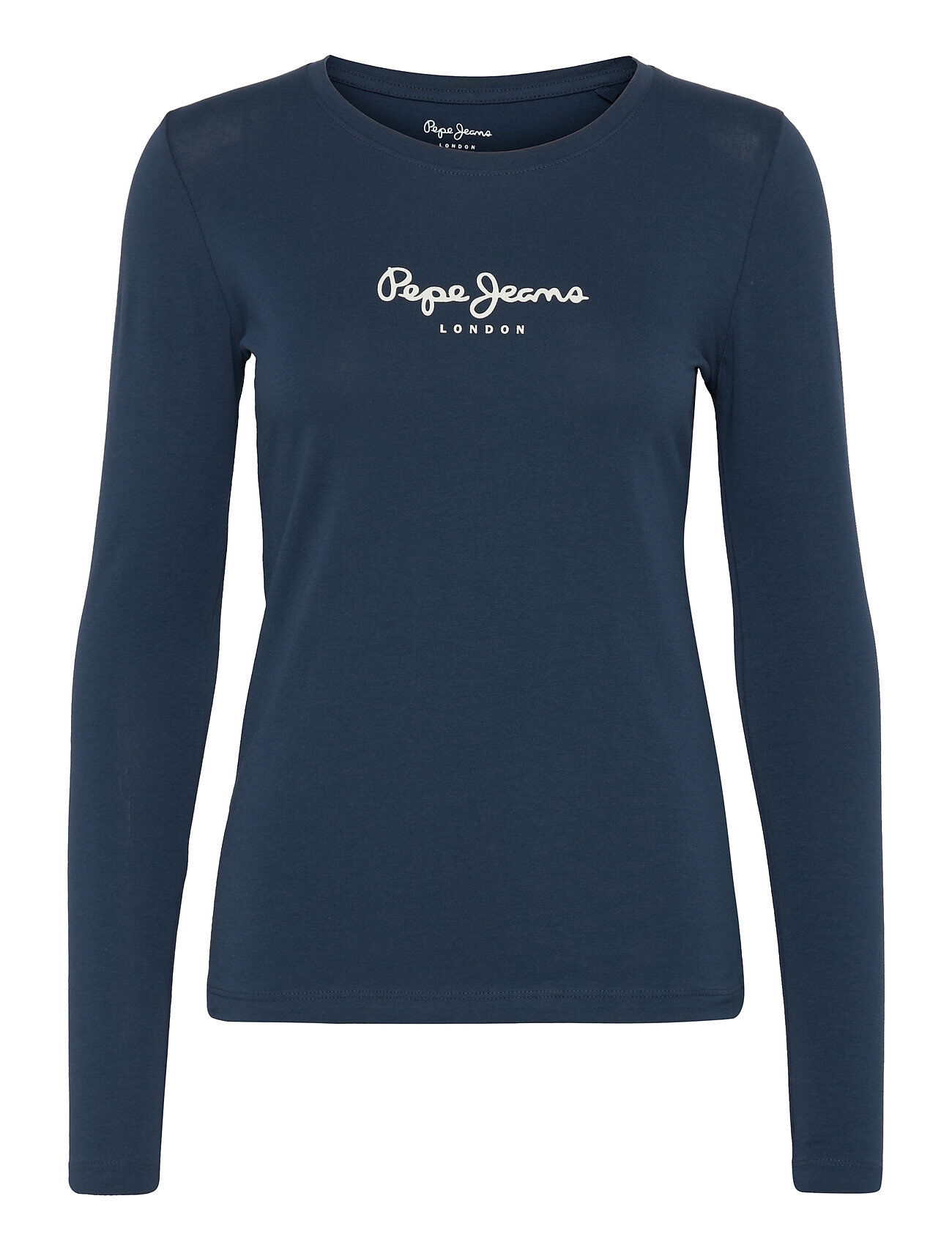 Pepe Jeans London New Virginia Ls T-shirts & Tops Long-sleeved Blå Pepe Jeans London