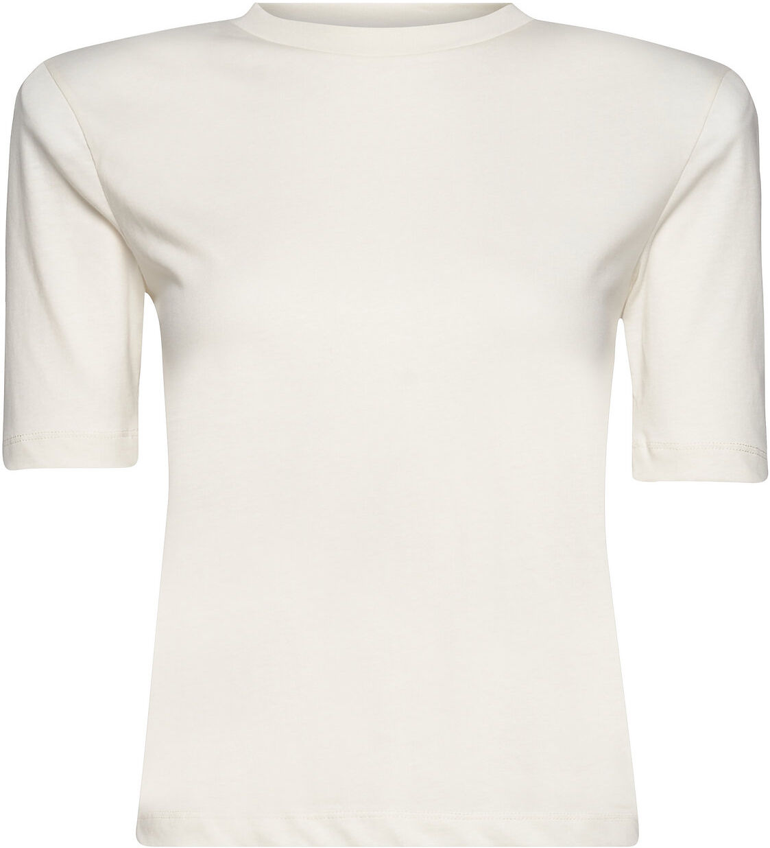 REMAIN Birger Christensen Xenia O-Neck T-shirts & Tops Short-sleeved Hvit REMAIN Birger Christensen