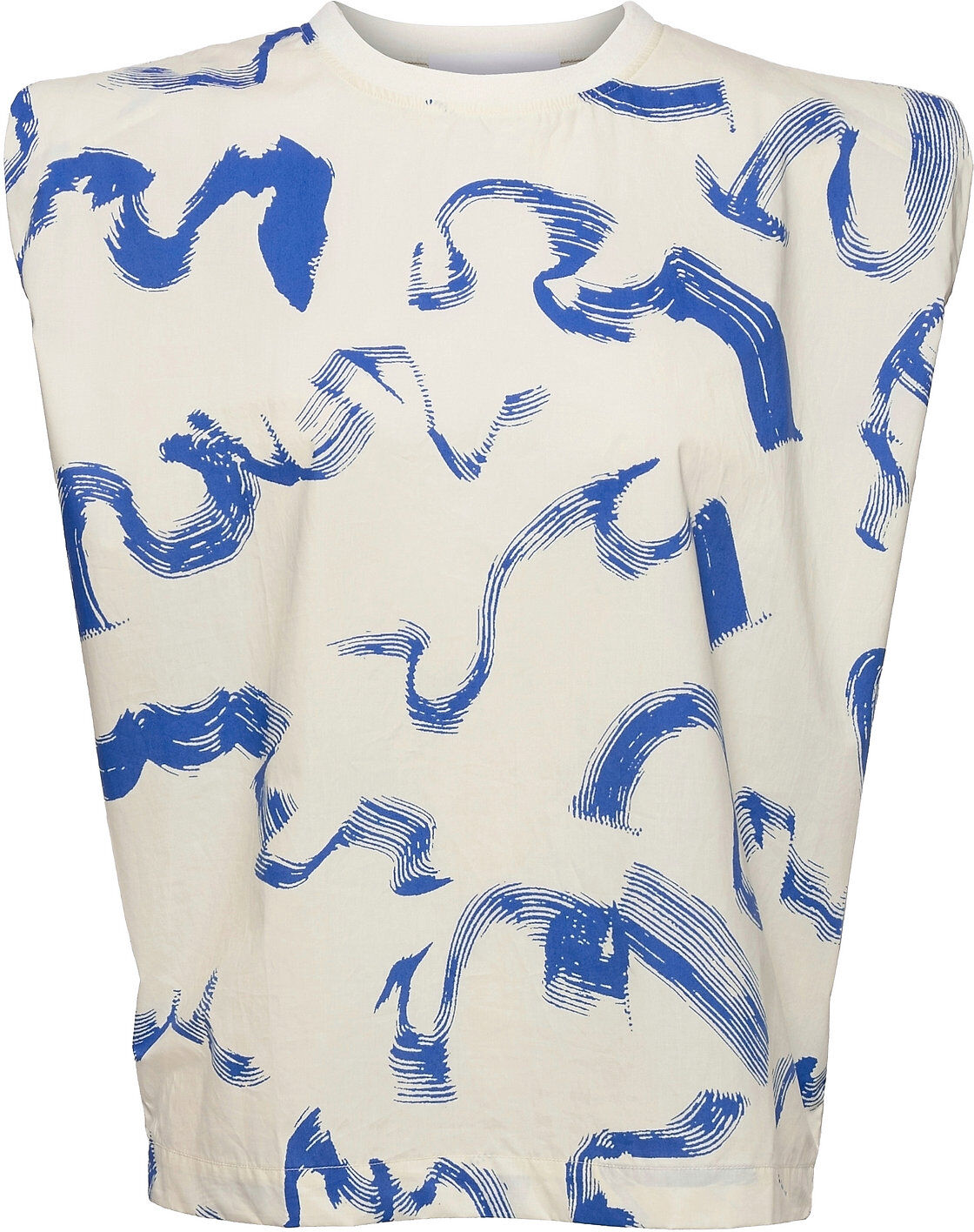 REMAIN Birger Christensen Christie Top T-shirts & Tops Sleeveless Blå REMAIN Birger Christensen