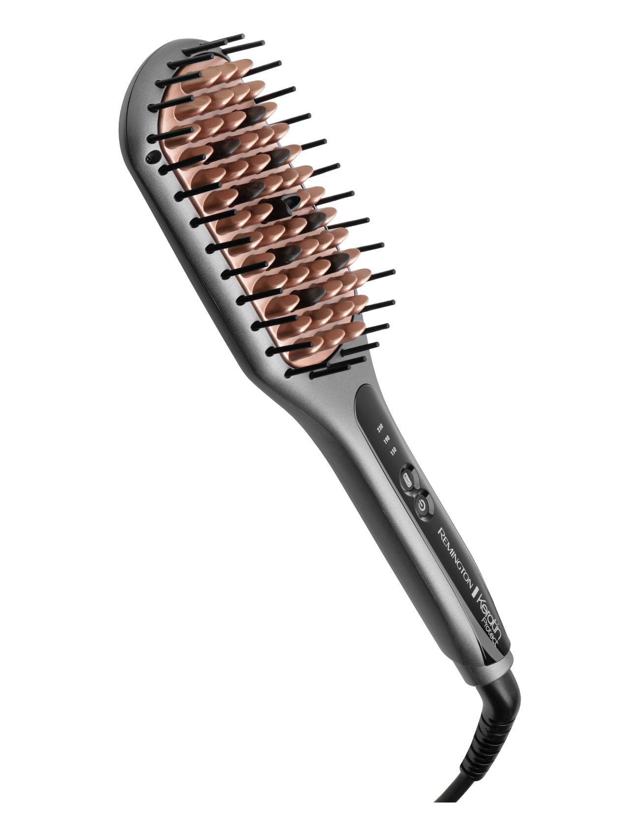 Remington Keratin Pro. Straight Brush Beauty WOMEN Hair Tools Heat Brushes Nude Remington