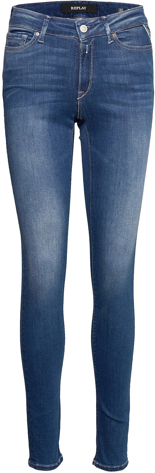 Replay Luzien Trousers 99 Denim Skinny Jeans Blå Replay