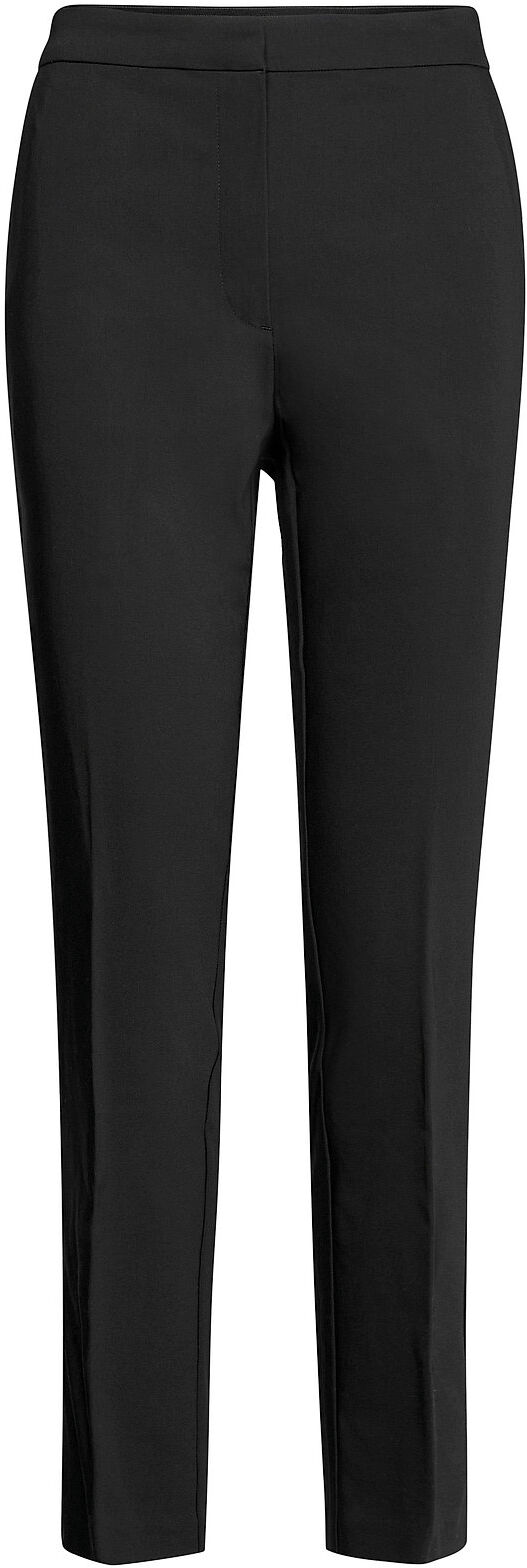 Saint Tropez R5025, Pants W Elastic Waistband Stramme Bukser Stoffbukser Svart Saint Tropez