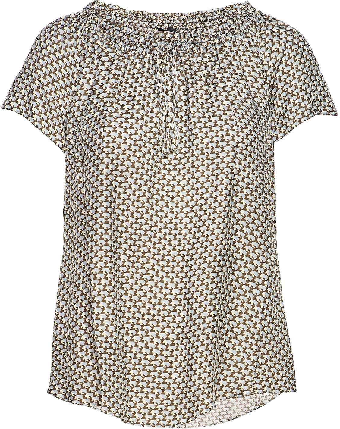 SAND 3437 - Astride Top Blouses Short-sleeved Blå SAND