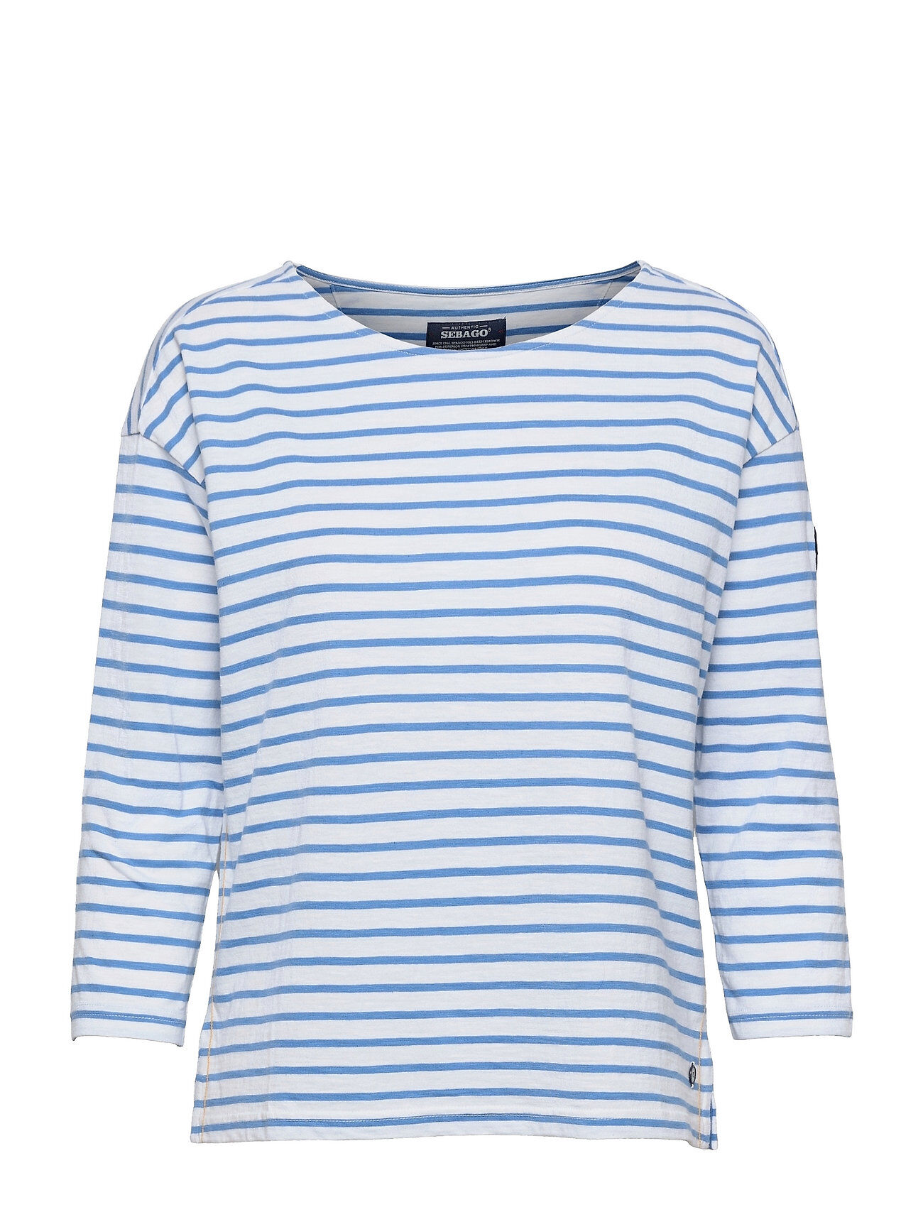 Sebago Docksides Sail Top T-shirts & Tops Long-sleeved Blå Sebago