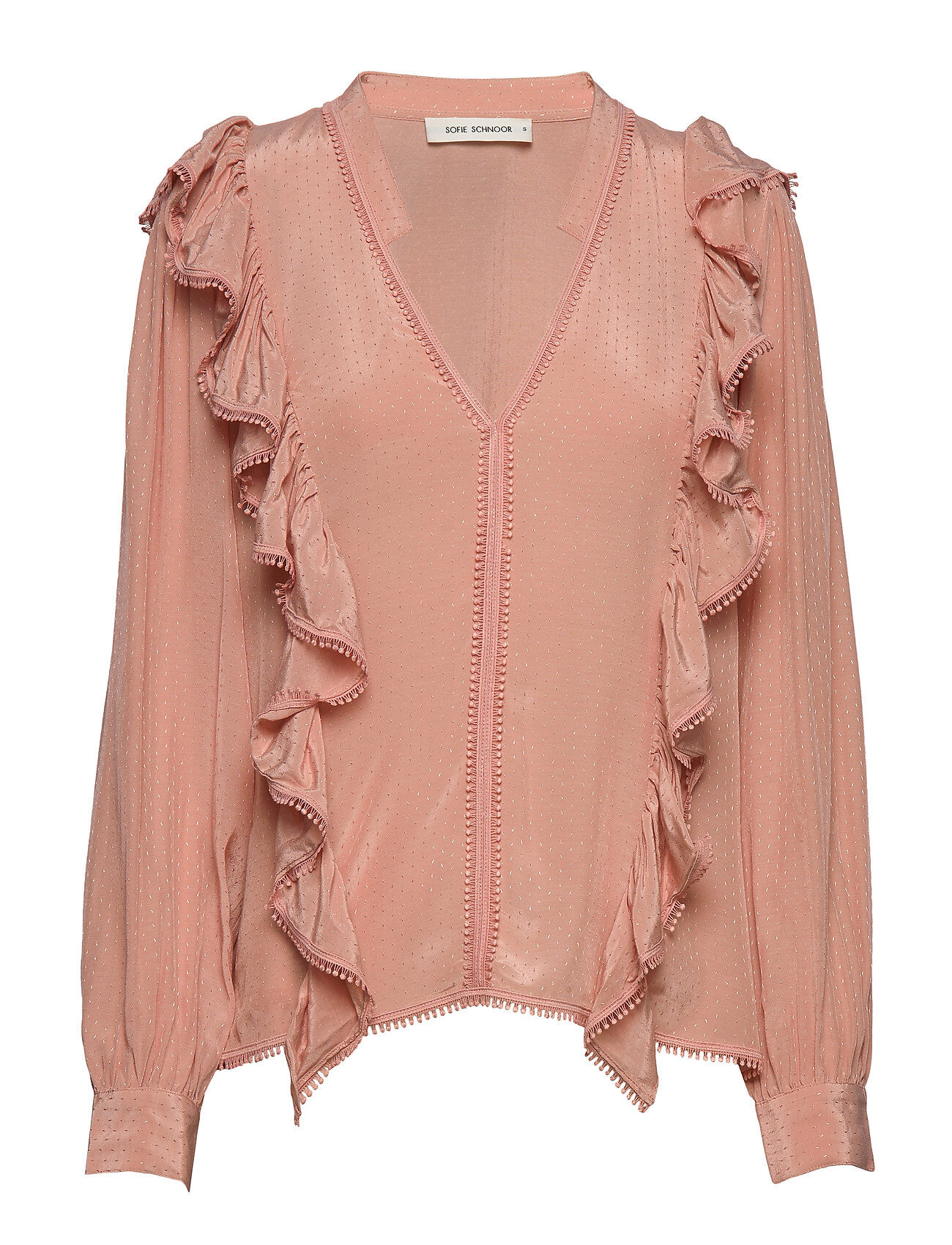 Sofie Schnoor Blouse Bluse Langermet Rosa Sofie Schnoor