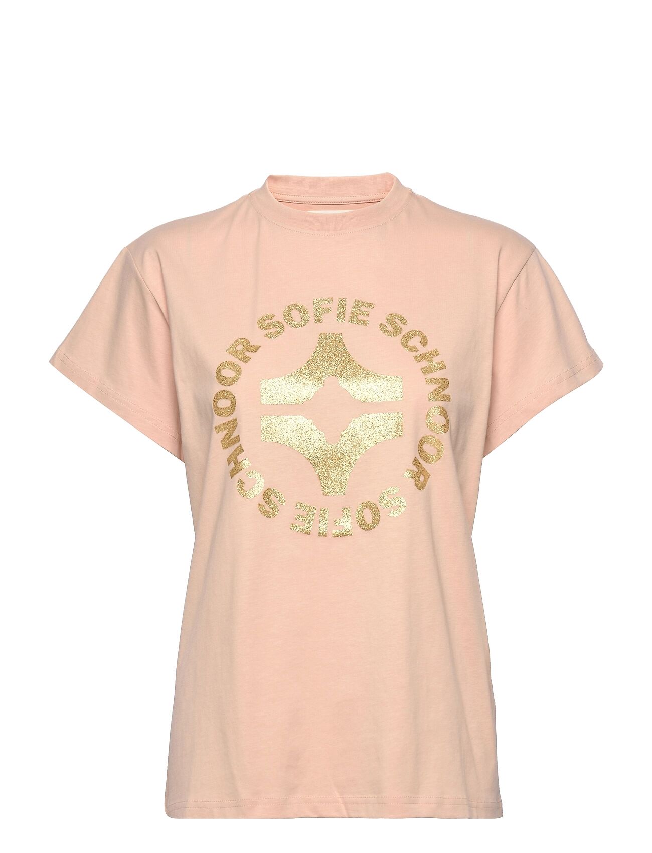 Sofie Schnoor T-Shirt T-shirts & Tops Short-sleeved Rosa Sofie Schnoor