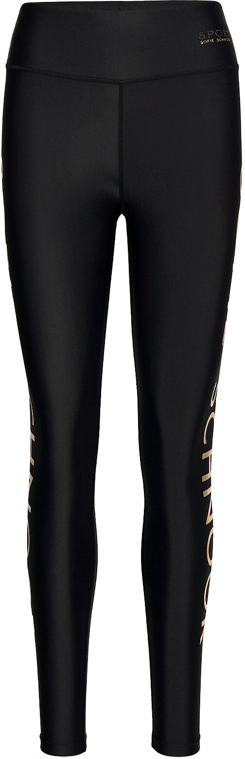 Sofie Schnoor Leggings Running/training Tights Svart Sofie Schnoor