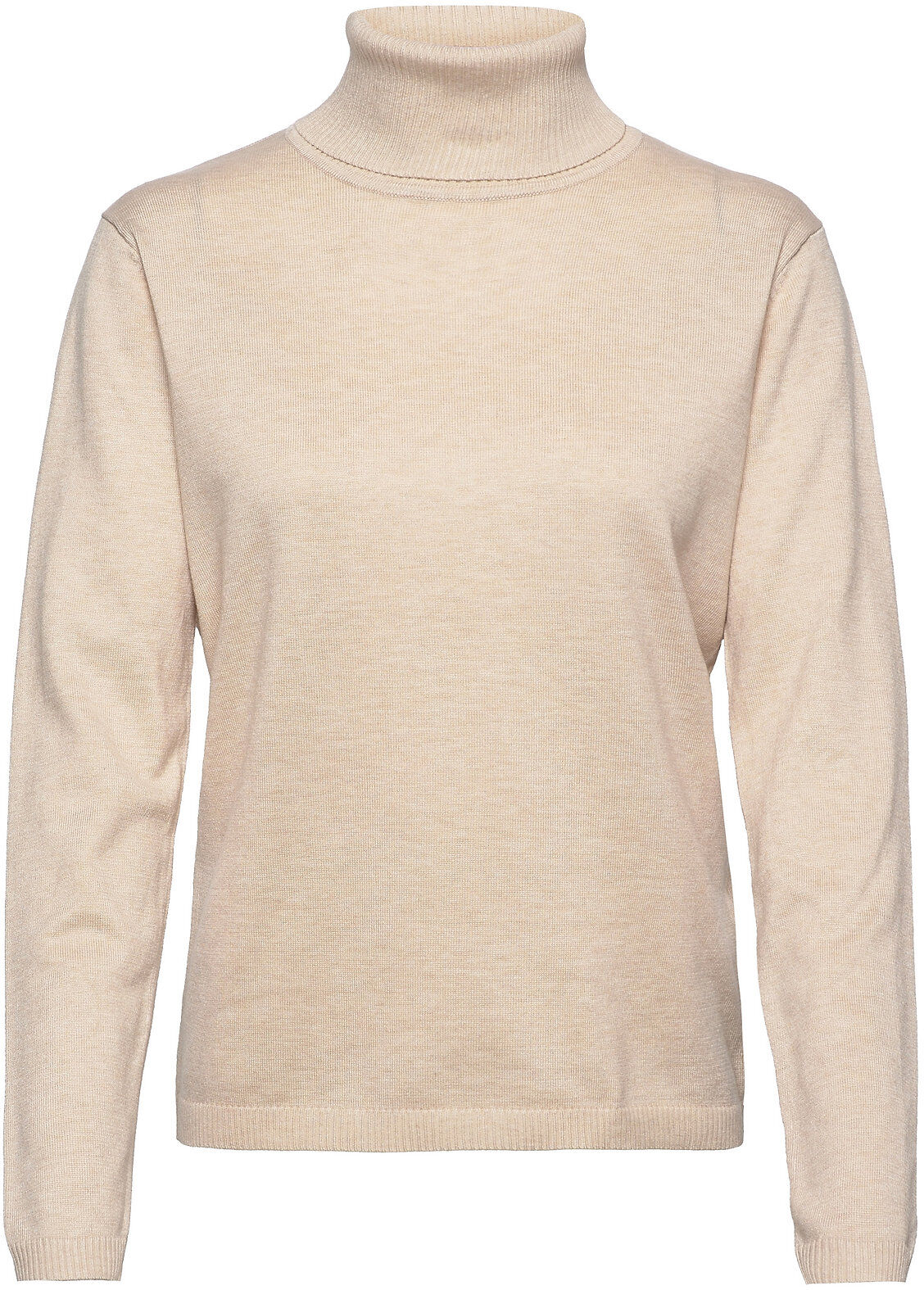 Soft Rebels Srmarla Rollneck Høyhalset Pologenser Beige Soft Rebels