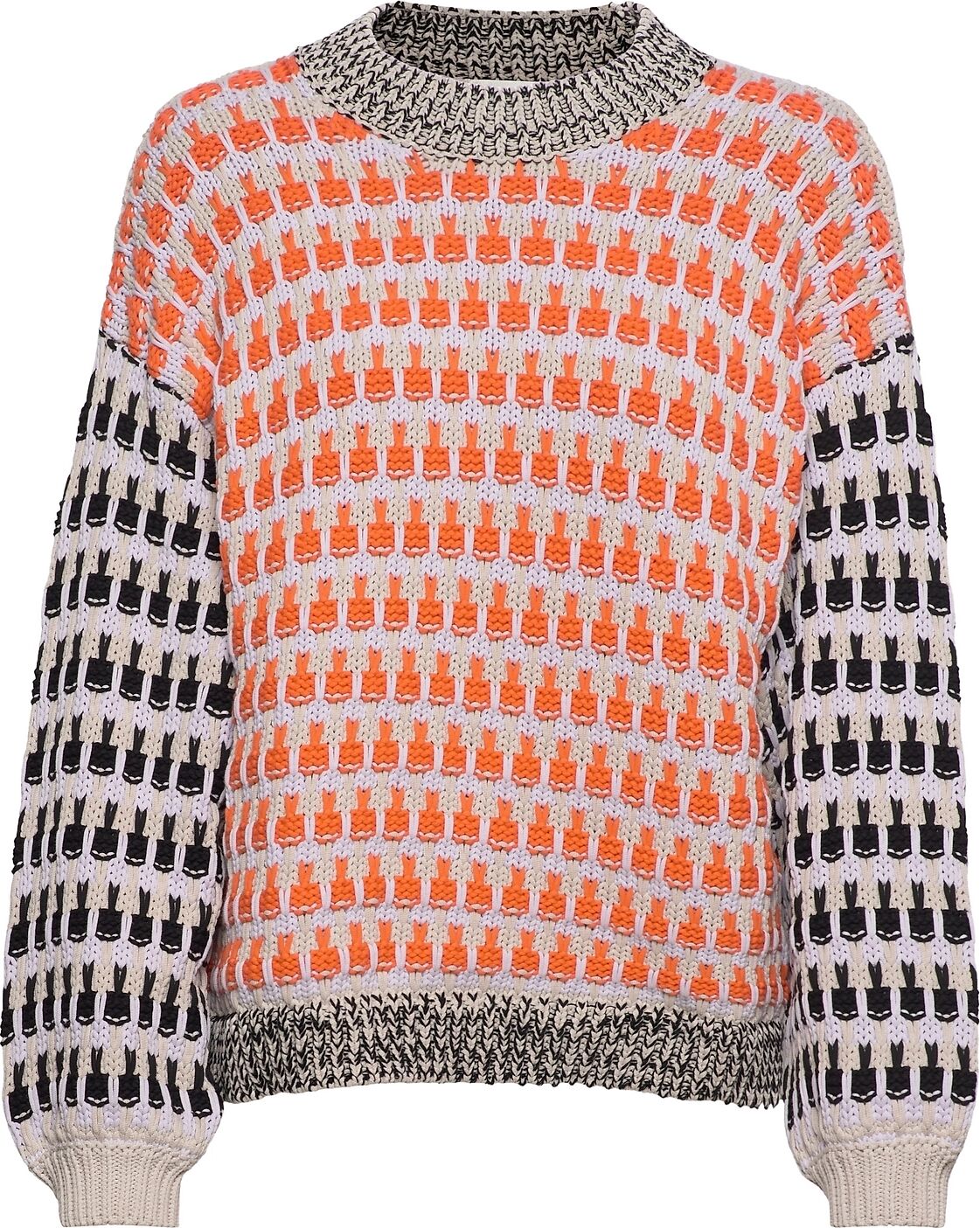 STINE GOYA Scharla, 1408 Chunky Funky Knit Pullover Multi/mønstret STINE GOYA