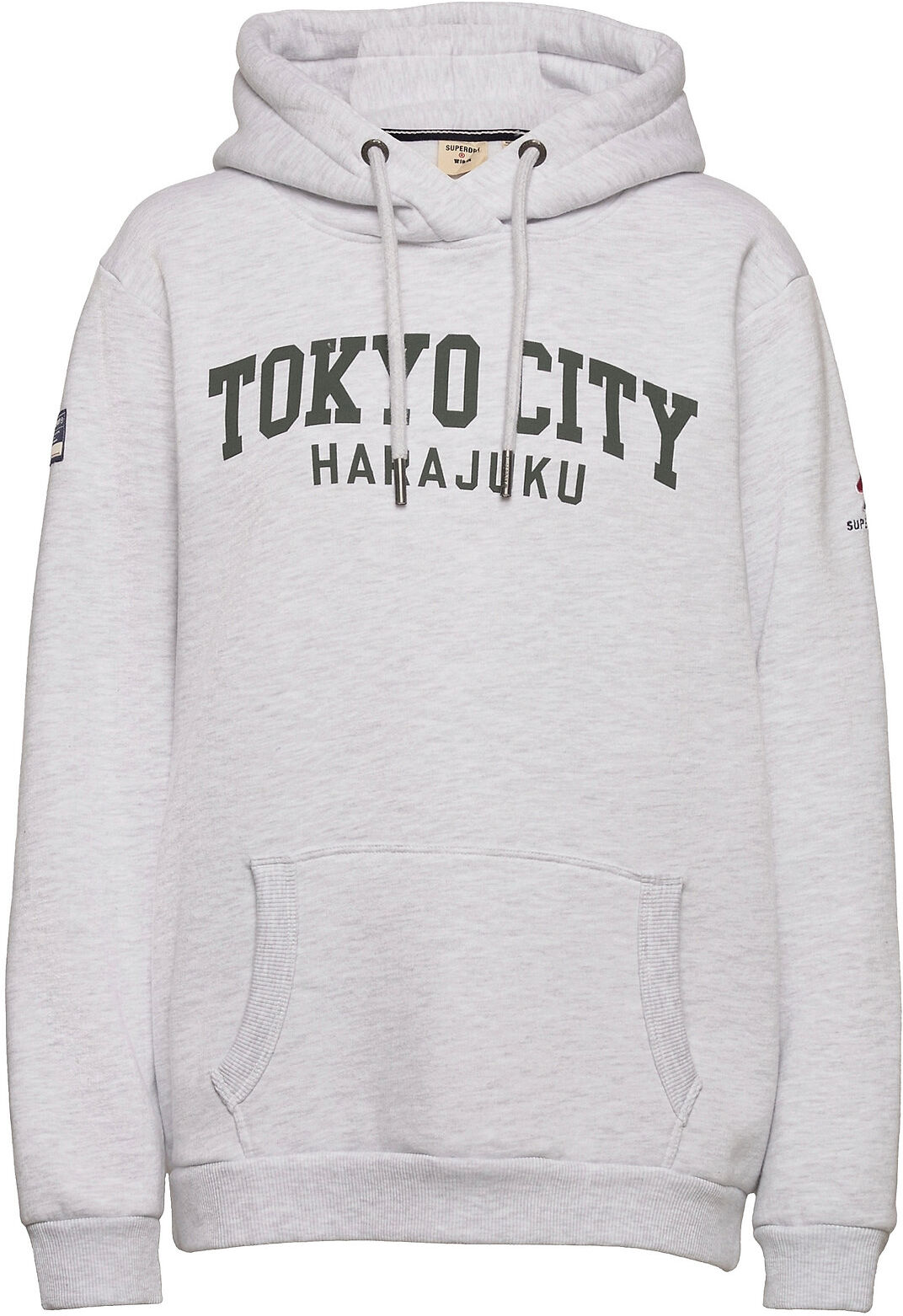 Superdry City College Os Hood 190320 Hettegenser Genser Hvit Superdry