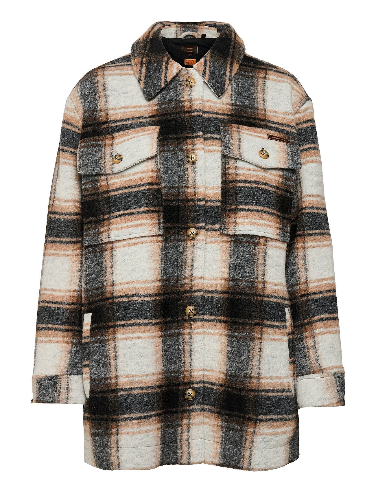 Superdry Overshirt Jacket Overshirts Multi/mønstret Superdry