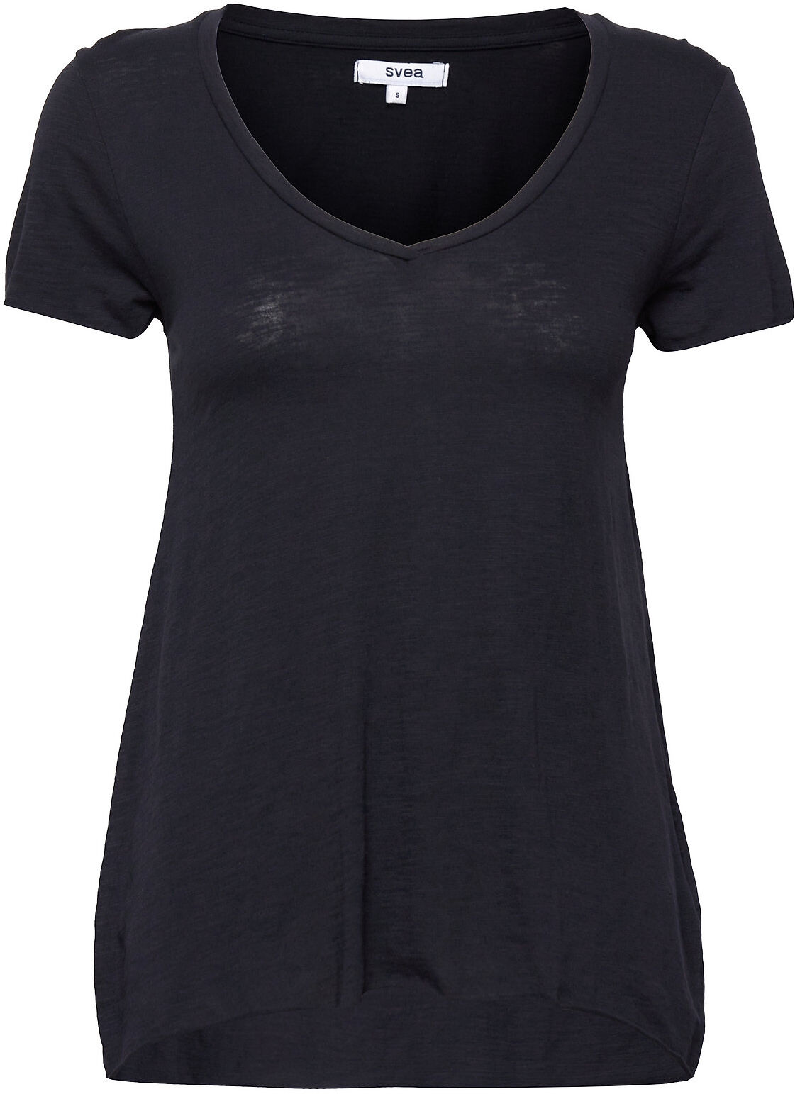 Svea V-Neck Top T-shirts & Tops Short-sleeved Blå Svea