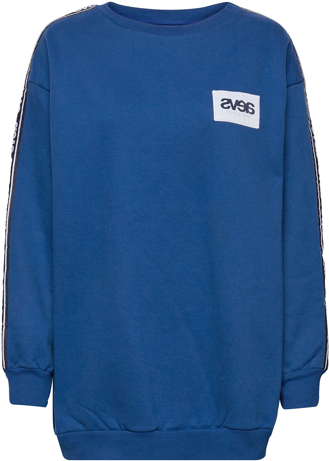 Svea Logo Over D Crewneck Sweat-shirt Genser Blå Svea