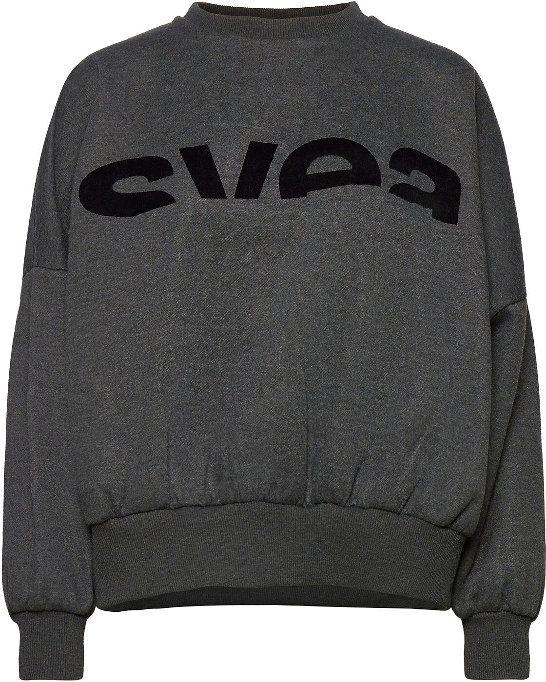 Svea W. Tonal Logo Sweat Sweat-shirt Genser Grå Svea