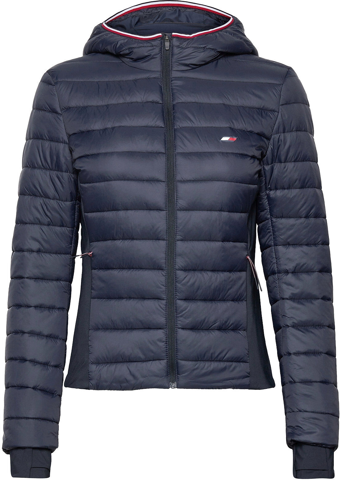 Tommy Sport Slim Essential Padded Jacket Fôret Jakke Blå Tommy Sport